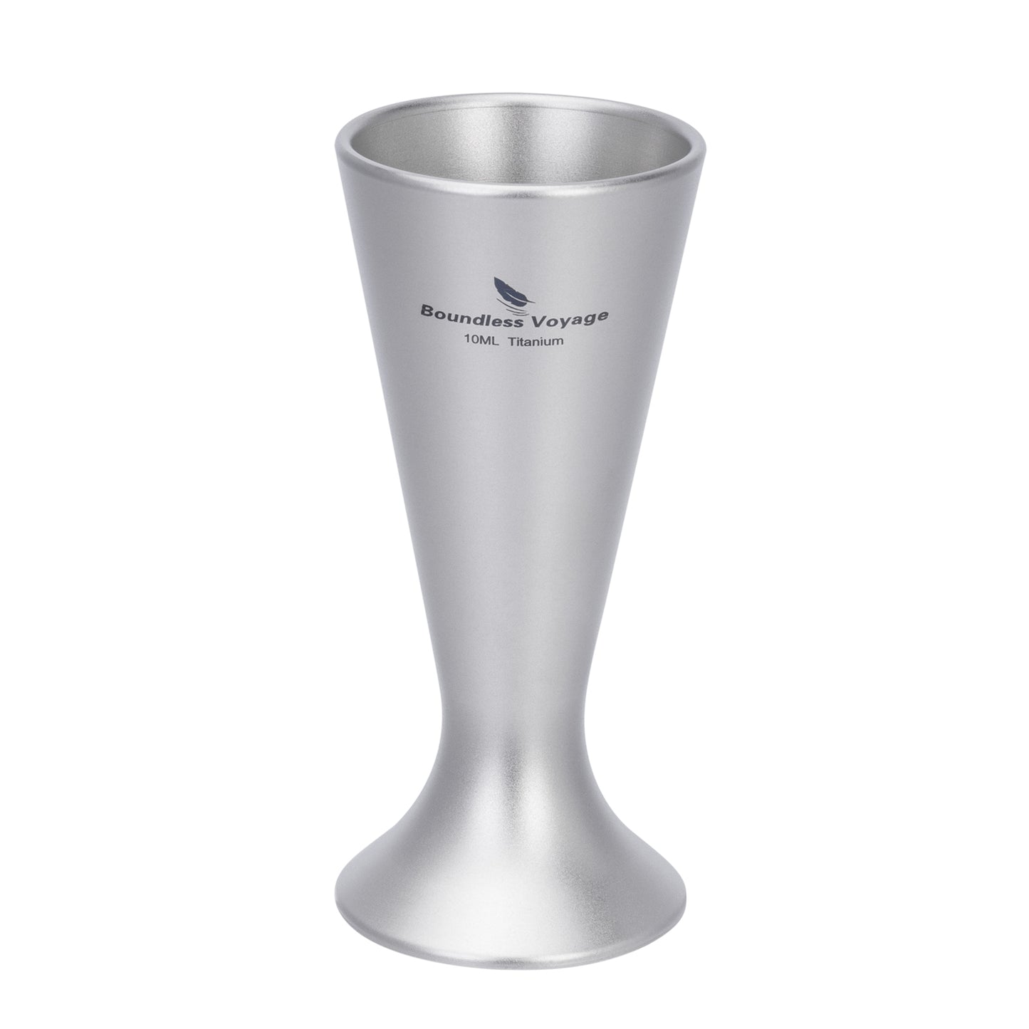 Boundless Voyage Titanium Shot Glasses – Ultralight Mini Tequila & Whiskey Cups, Durable Travel Drinkware for Camping, Parties & Bar Use