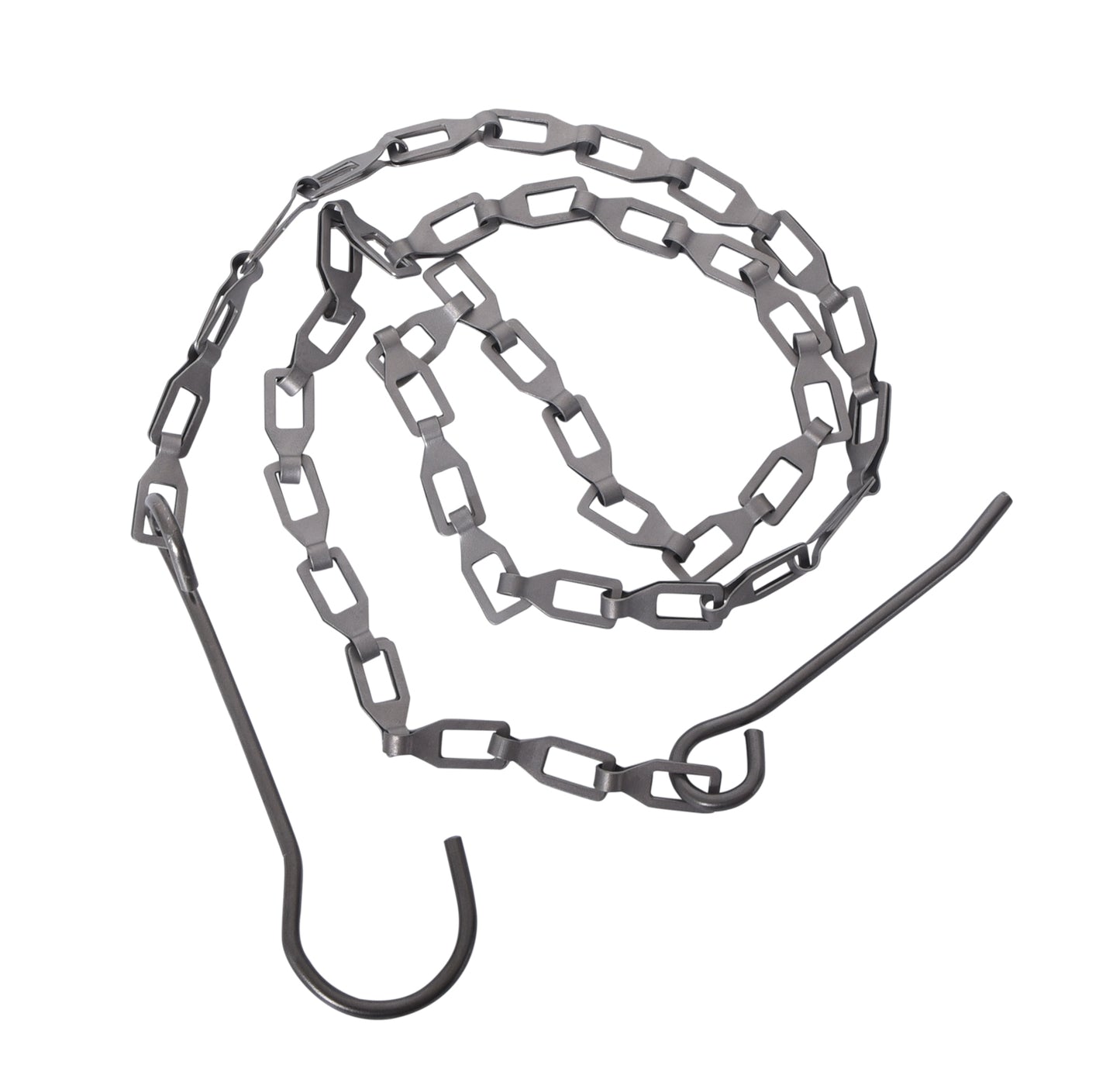 Boundless Voyage Titanium Hanging Chain with Hooks Fixed-loop for Pot Cup Grill Hanging Bird Feeders Hanging Basket Outdoor Indoor Camping Garden