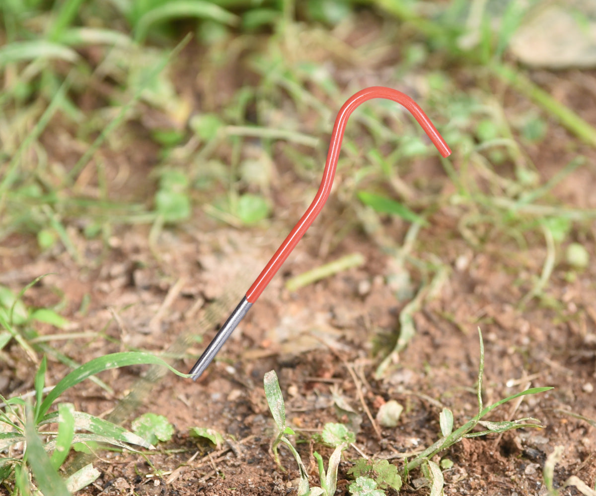 Boundless Voyage 8pcs Titanium Alloy Tent Pegs – Ultralight Camping Stakes for Secure Pitching in Soil, Sand & Rocky Ground