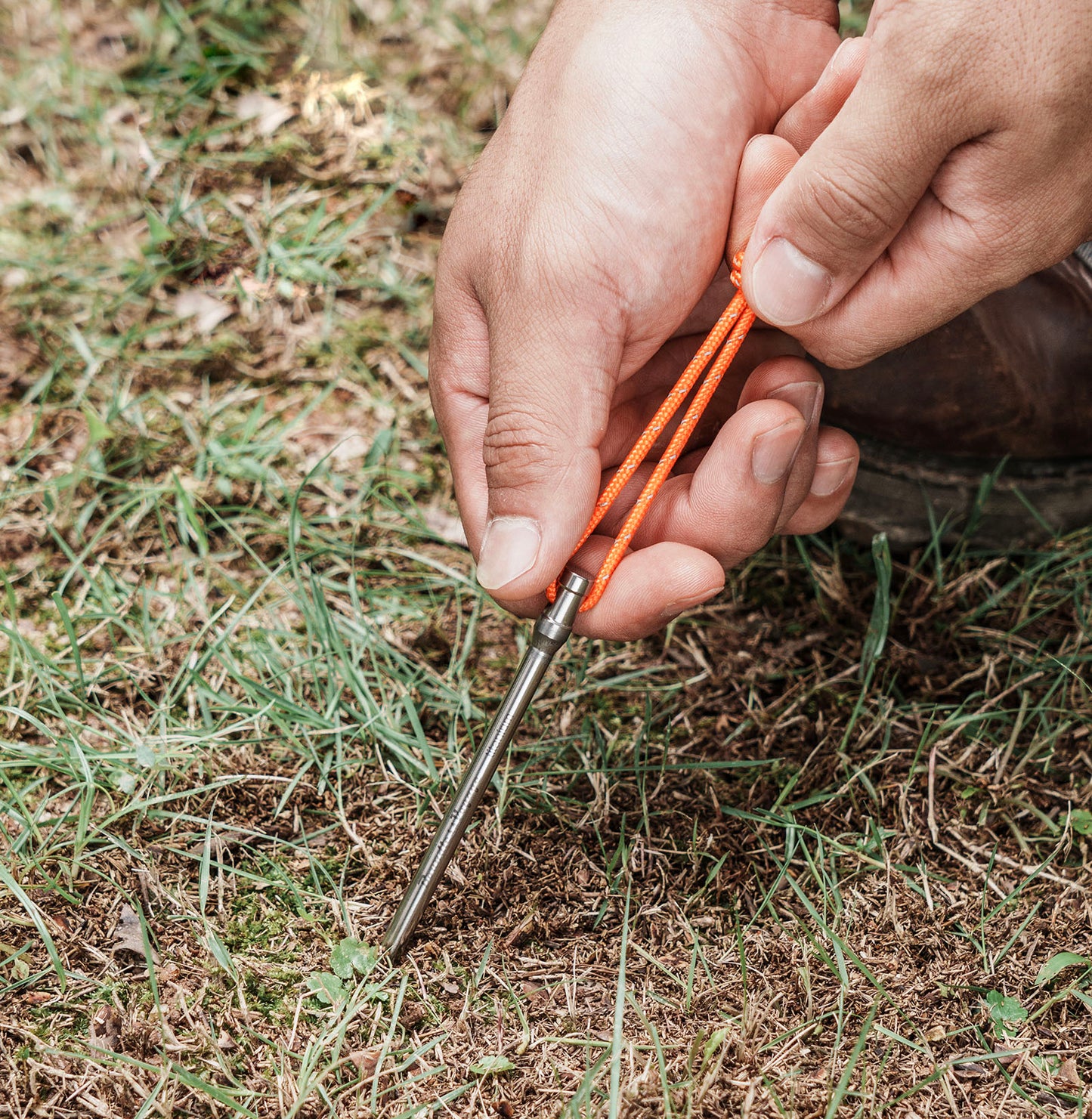 Boundless Voyage 8pcs TA1 Titanium Alloy Tent Pegs – Ultralight Camping Stakes for Picnic, Hiking & Backpacking