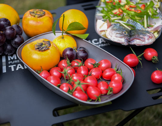 Boundless Voyage Titanium Oval Plate – Ultralight Camping Dish for Outdoor Dining, Backpacking, Travel & Everyday Use