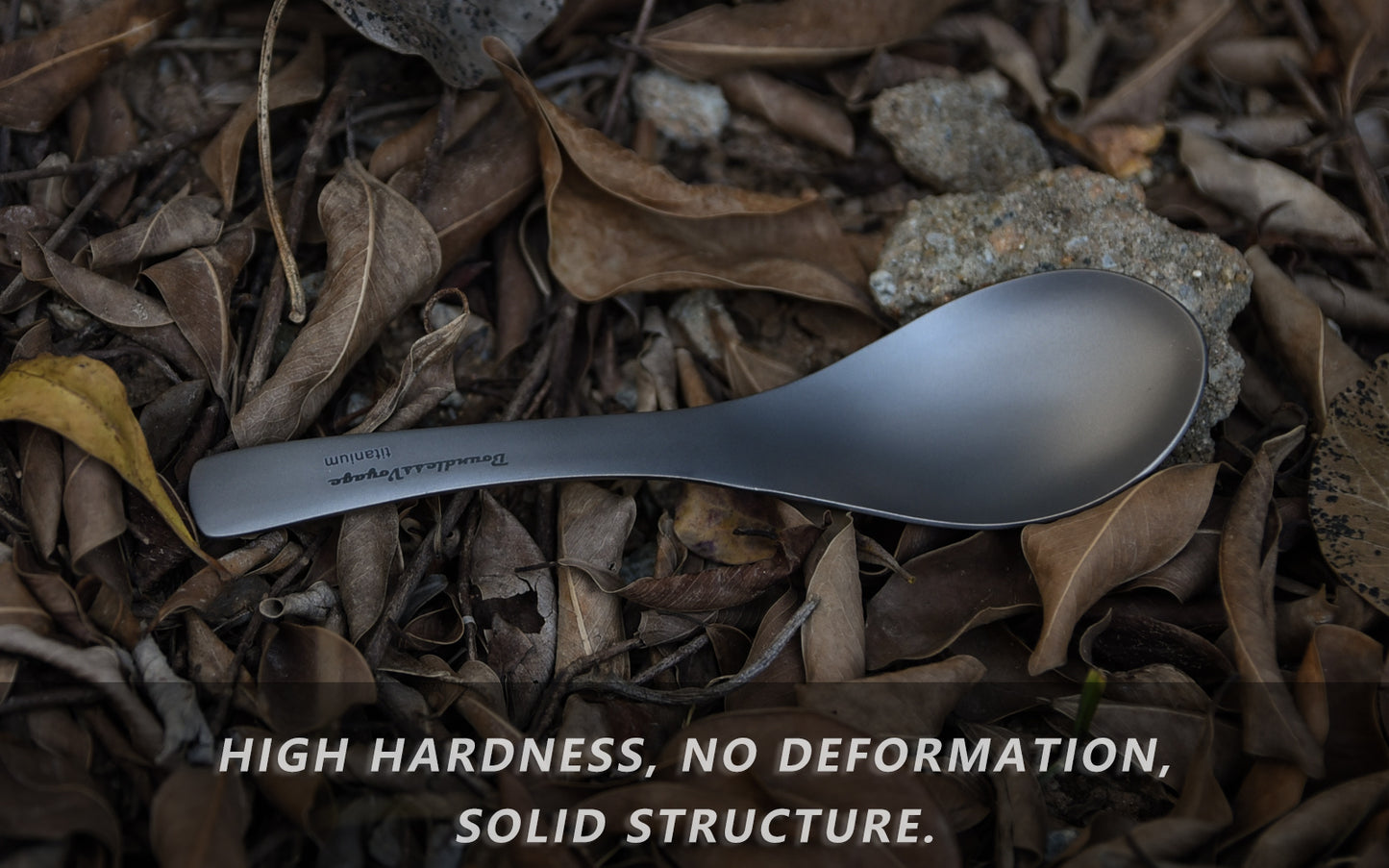 Boundless Voyage Titanium Spoon For Home Outdoor Camping Ultralight Cutlery for Soup Portable tableware
