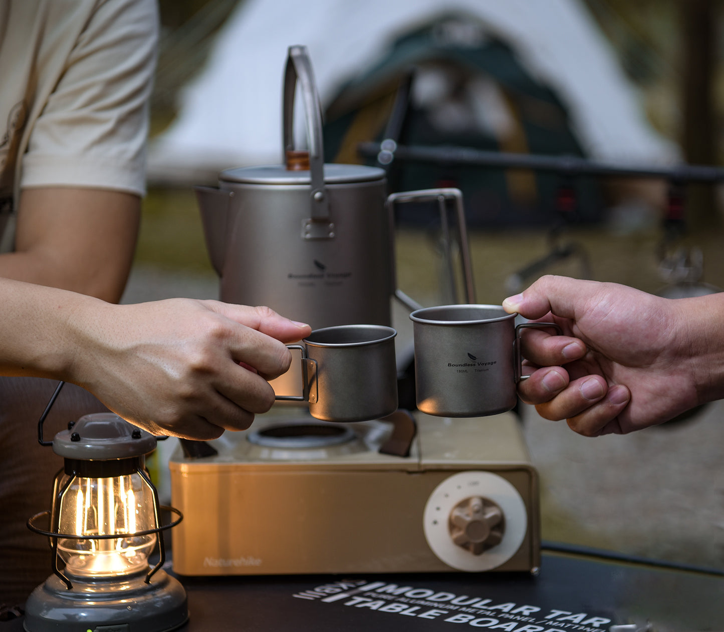 Boundless Voyage Titanium ultra lightweight 120ml and 180ml tea cup wine mug for outdoor camping coffee beer cup without lid
