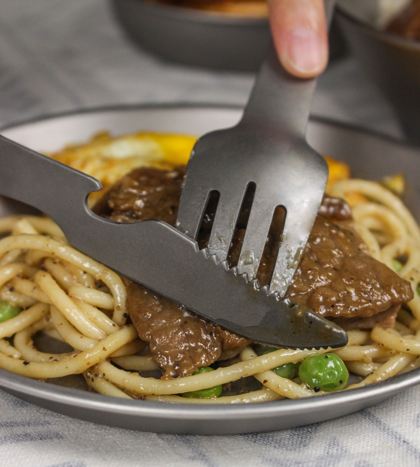 Boundless Voyage Titanium Cutlery Set – Ultralight 3-Piece Spoon, Fork & Knife Flatware for Home, Travel & Outdoor Camping Travel Camping