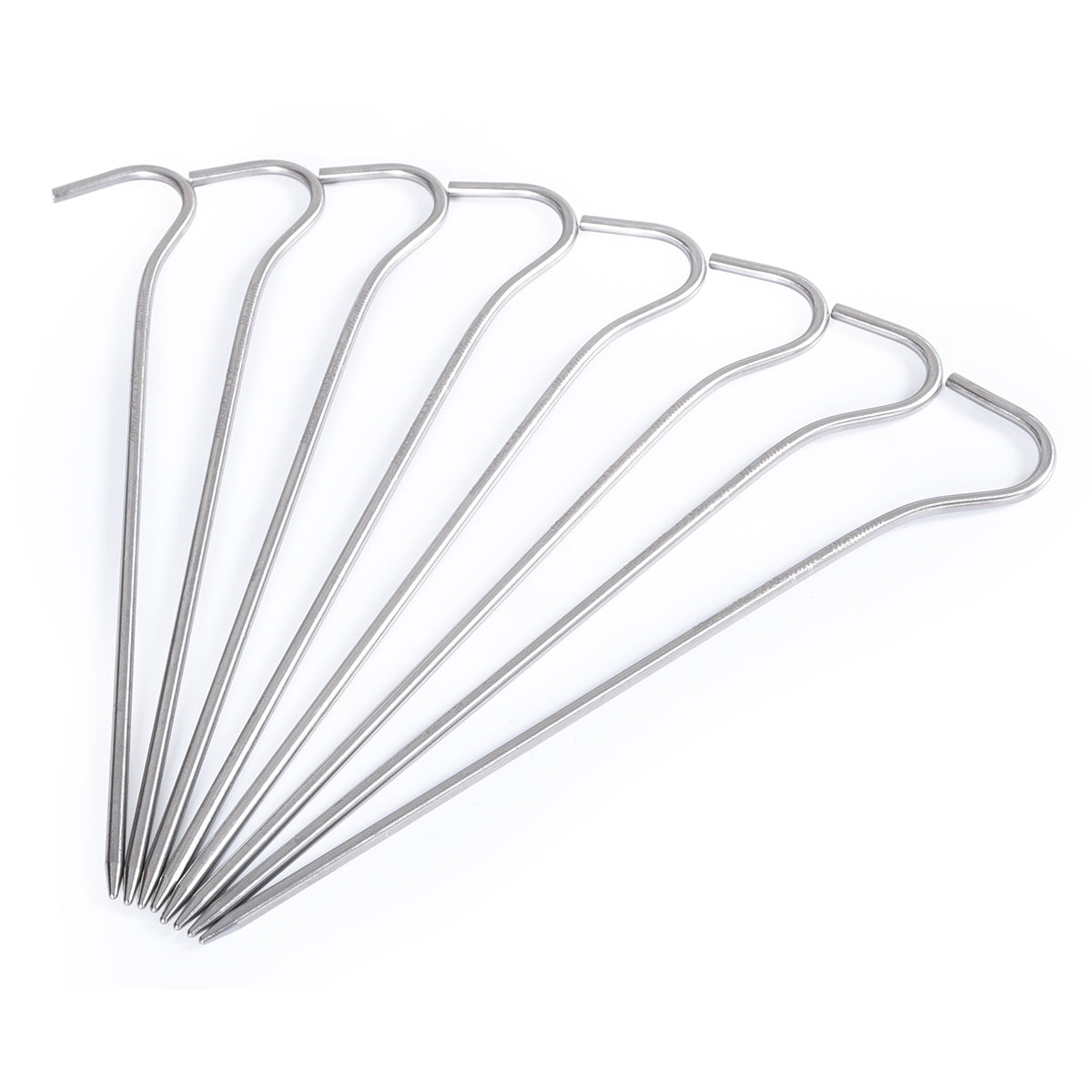 Boundless Voyage Titanium Tent Pegs Nail Stake 8pcs For The Ultimate Camping Gear for Lightweight Durability and Unbeatable Strength