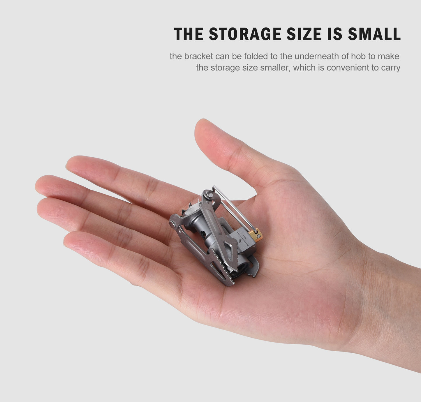 Boundless Voyage Titanium Stove Mini Camping Stove For Outdoor Light Weight