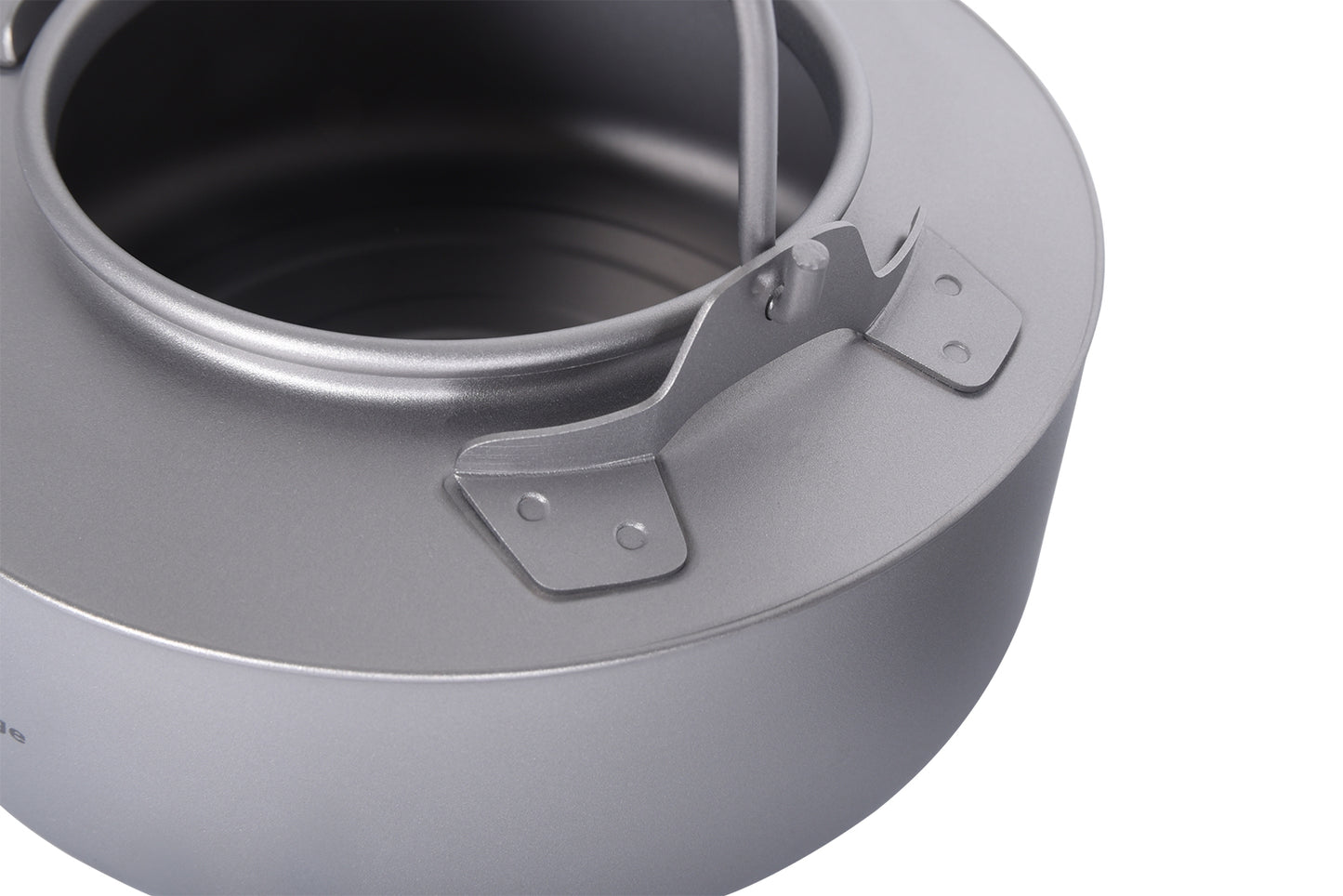 Boundless Voyage Titanium 700ml Kettle with Folding Handle Outdoor Camping Ultralight Portable Teakettle Teapot