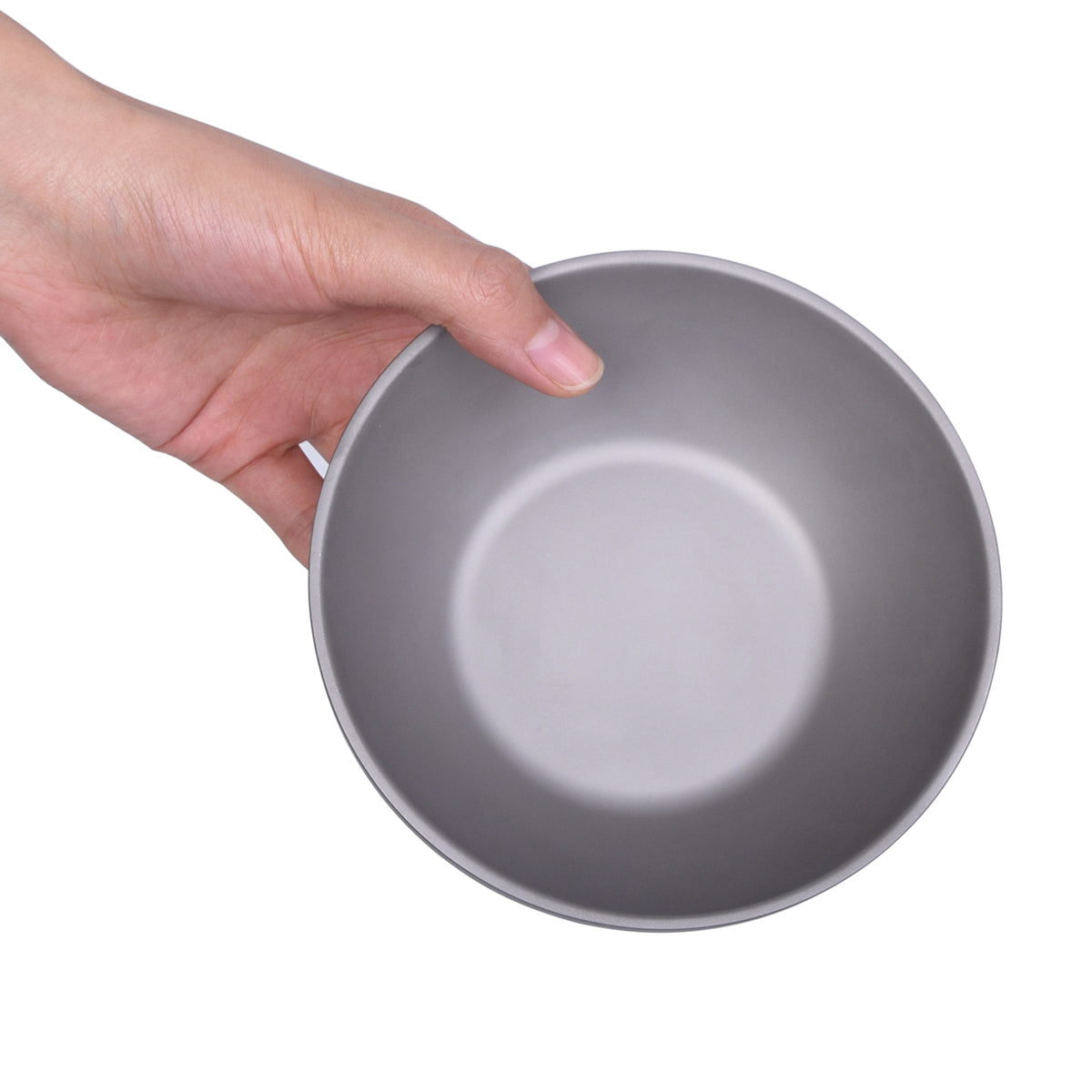 Boundless Voyage Titanium Double-Wall Bowl 300ml For Outdoor Camping Home Tableware Lightweight