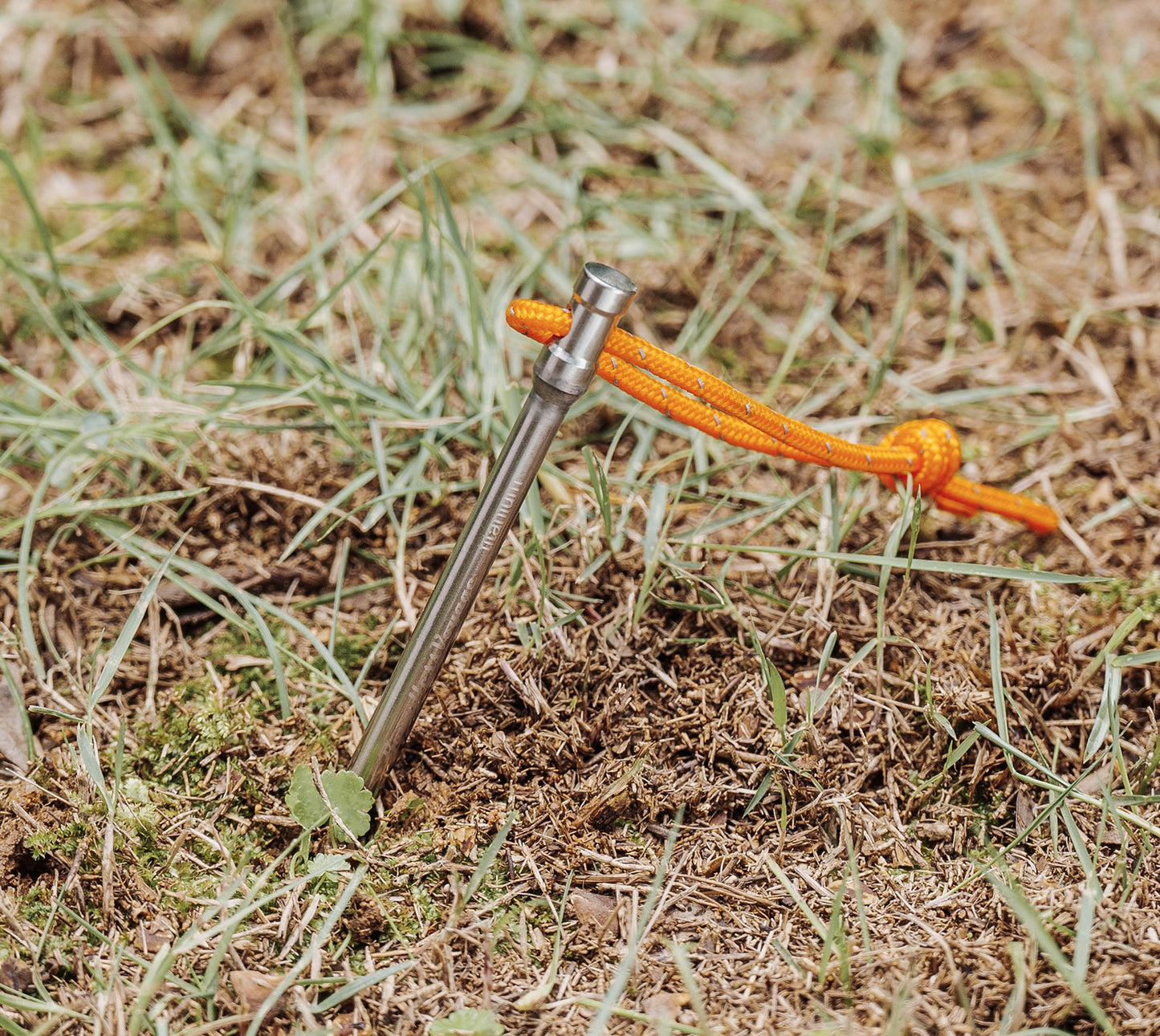 Titanium Alloy Titanium Tent Pegs 8pcs Tent Stakes Portable Tent Nails for Camping Hiking Backpacking Ultra light and stable
