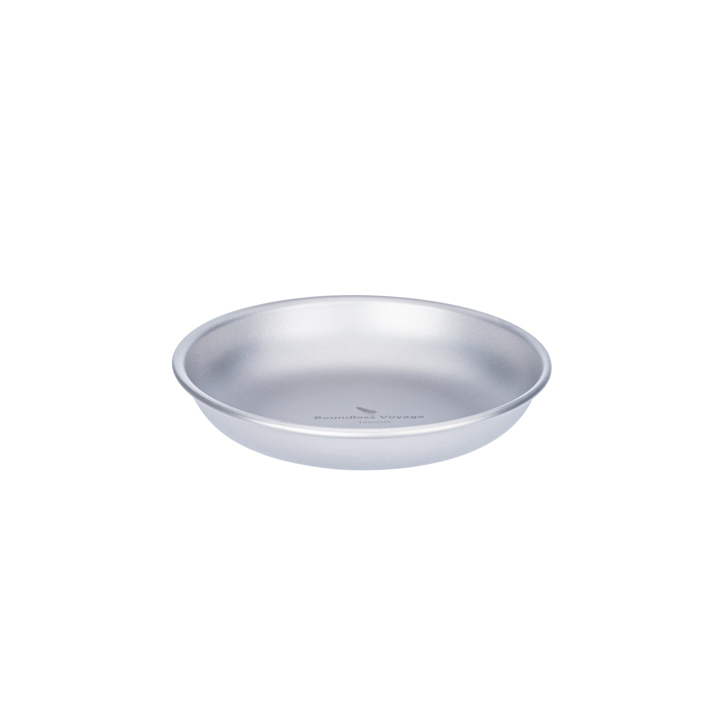 Boundless Voyage Titanium Plate Dishes Saucer Outdoor Camping Home Food Tray Round Dinnerware Hiking Backpacking Travel Portable Durable Tableware