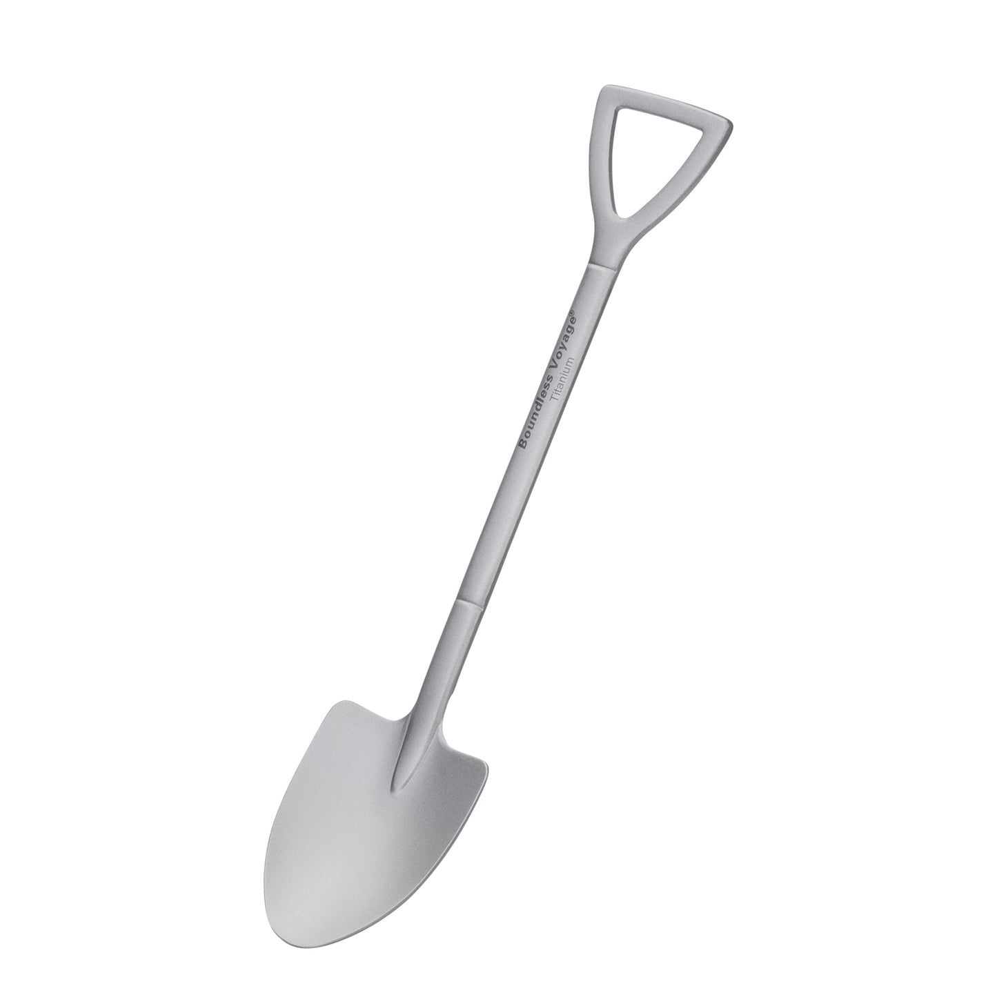 Boundless Voyage Mini Titanium Shovel Spoon – Lightweight, Durable & Cute Dessert Spoon for Ice Cream, Fruit, Camping & Home Use