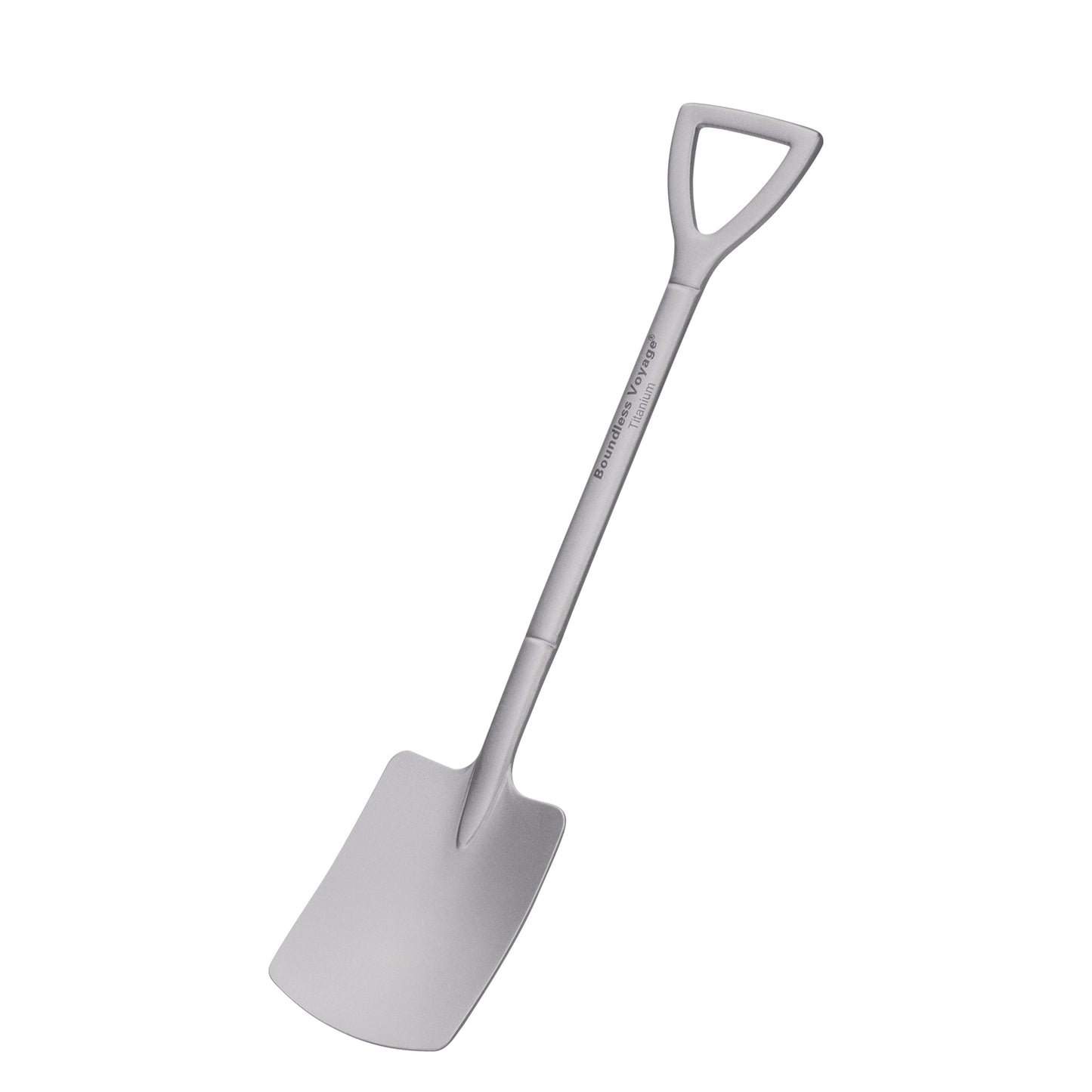 Boundless Voyage Mini Shovel-Shaped Titanium Spoon – Creative Lightweight Dessert Spoon for Outdoor & Home