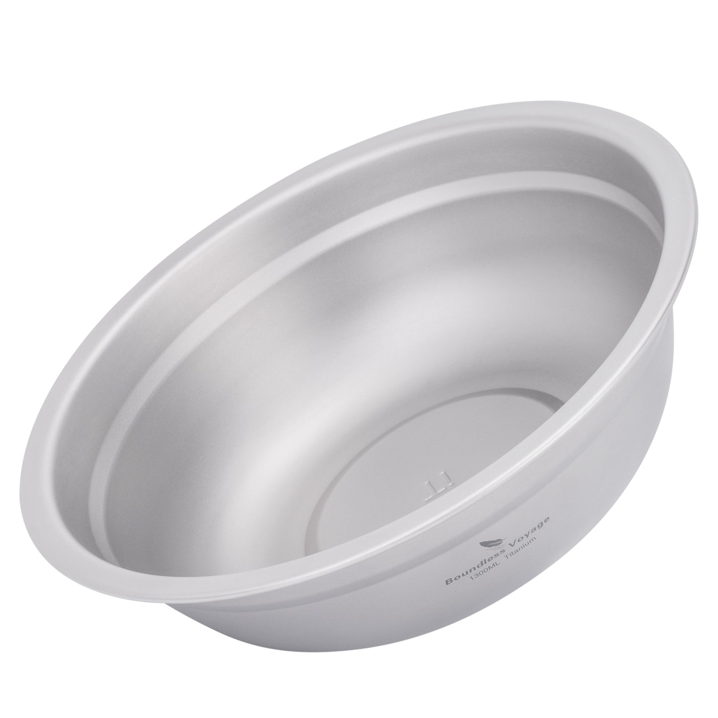 Boundless Voyage 1300ml Titanium Bowl – Eco-Friendly, Ultralight & Durable | Outdoor Camping, Travel & Portable Tableware
