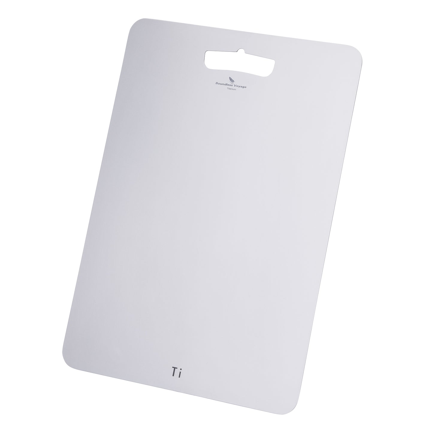 Boundless Voyage Titanium Cutting Board M Size Home Outdoor Camping Fruits Vegetable Meat Chopping Block Cutting Board