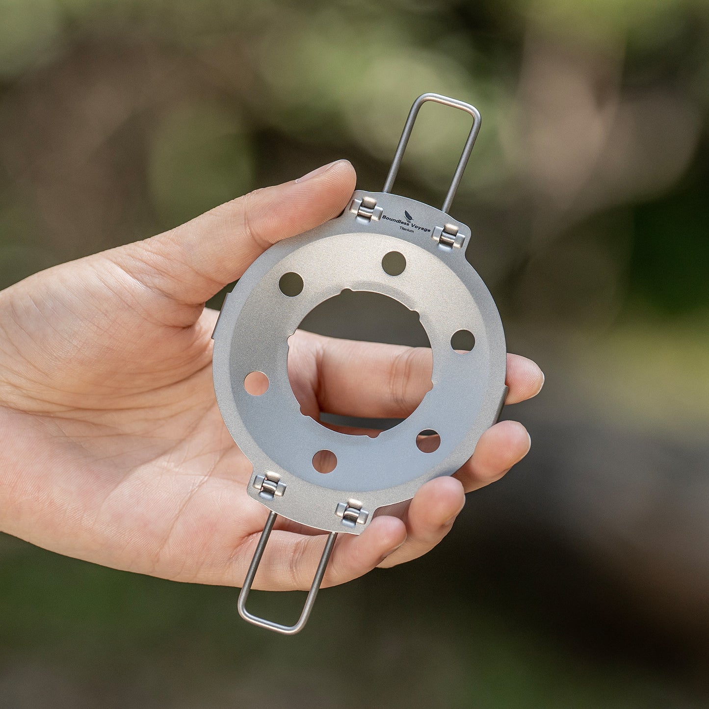 Boundless Voyage Titanium Coffee Dripper – Ultralight Reusable Pour-Over Filter Holder for Camping & Hiking