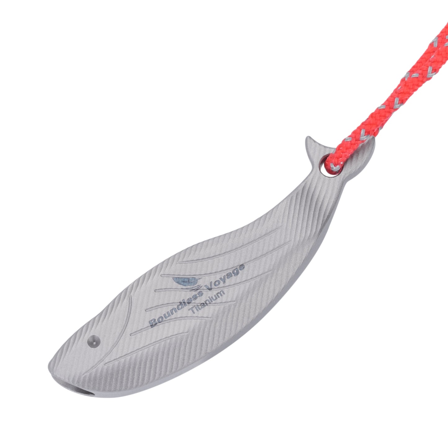 Boundless Voyage 120dB Titanium Survival Whistle – Compact, Ultralight & Rust-Proof Emergency Safety Whistle for Hiking, Camping & Outdoor Rescue