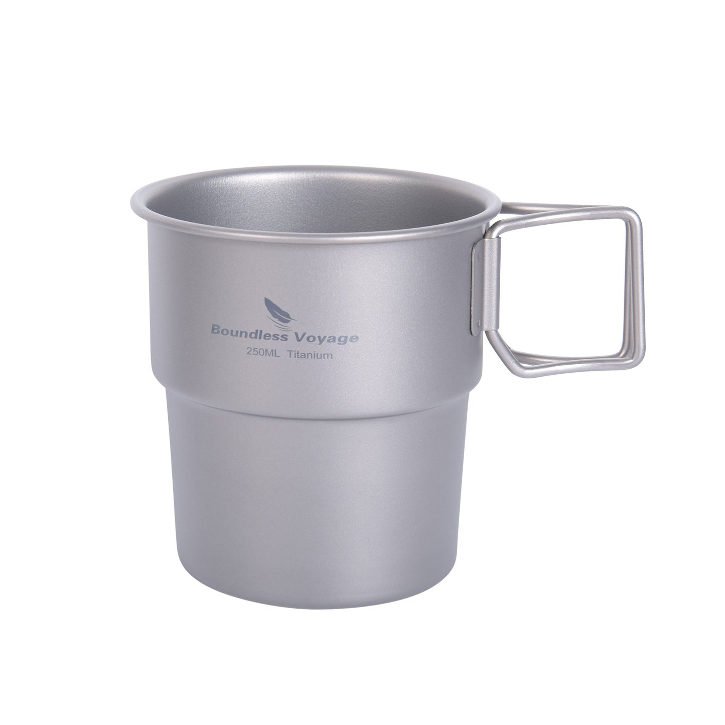 Boundless Voyage Titanium Coffee Cup Portable Water Mug Outdoor Single Wall