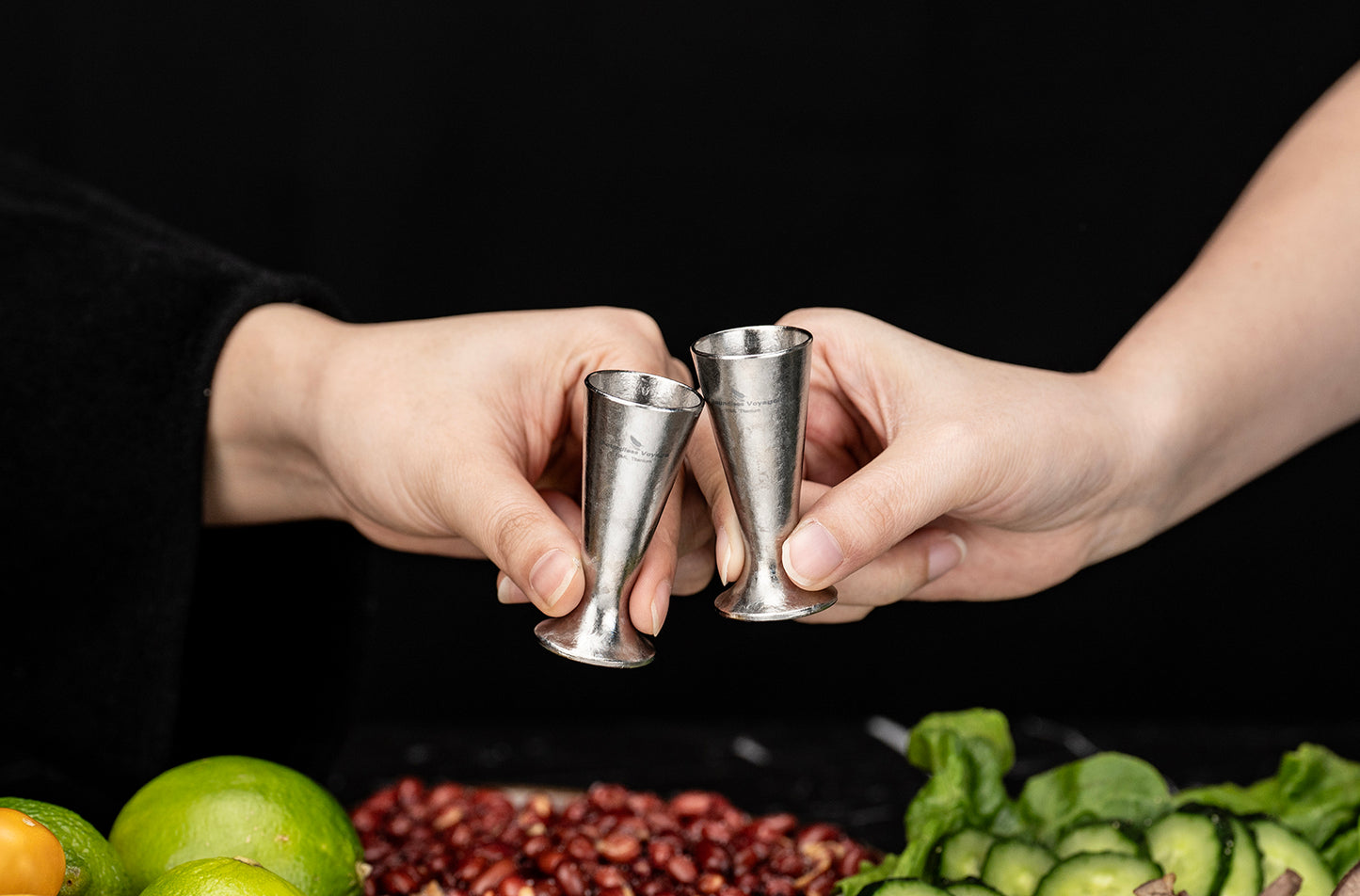 Boundless Voyage 10ml Titanium Mini Shot Glass | Ultralight Pocket Whiskey & Tequila Tasting Cup | Unbreakable & Non-Toxic Spirit Glass for Camping, EDC & Outdoor Travel