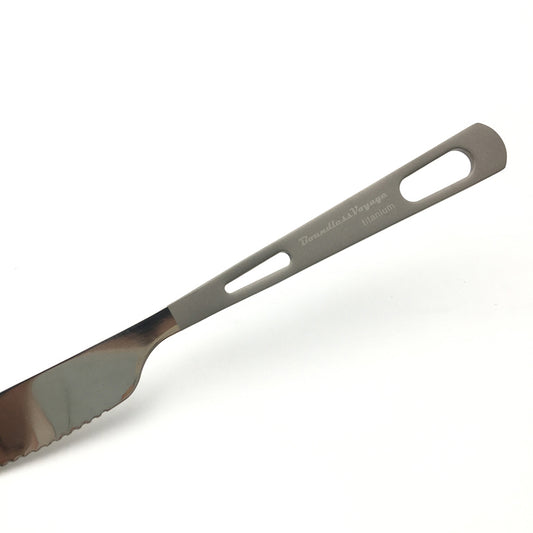 Boundless Voyage Titanium Knife – Ultralight Camping Cutlery for Outdoor & Everyday Use