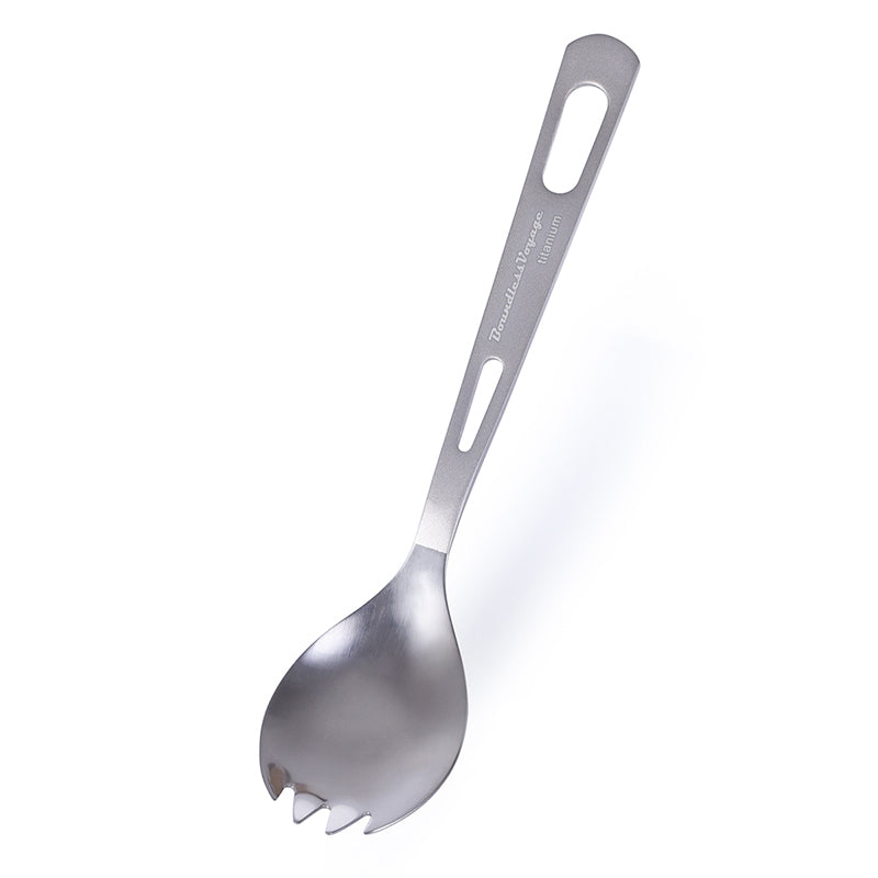Boundless Voyage Titanium Spork Tableware Camping Fork Outdoor Cutlery Lightweight