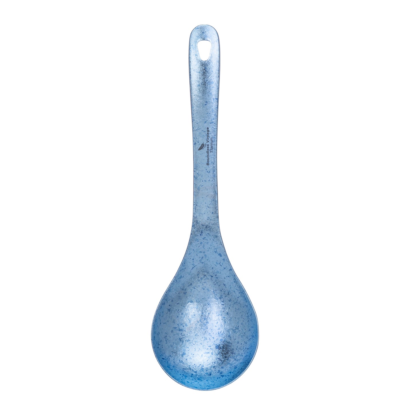 Boundless Voyage Titanium Serving Spoon 21.5cm – Large Ultralight Cooking Spoon for Camping, Outdoor Kitchen & Food Serving