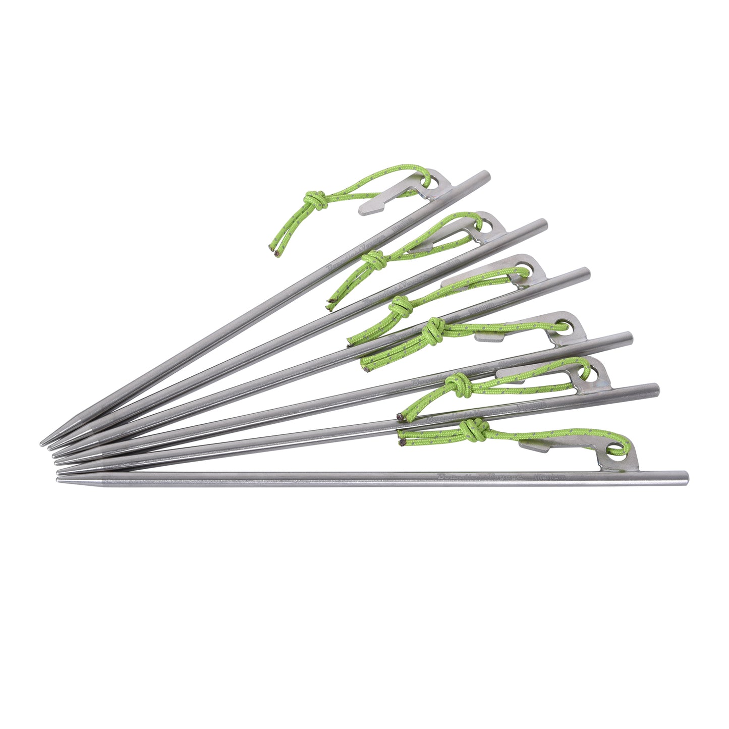 Boundless Voyage Camping Titanium Tent Stakes 20cm Outdoor Hiking Climbing Tent Nails Pegs Accessories for Hard Soil