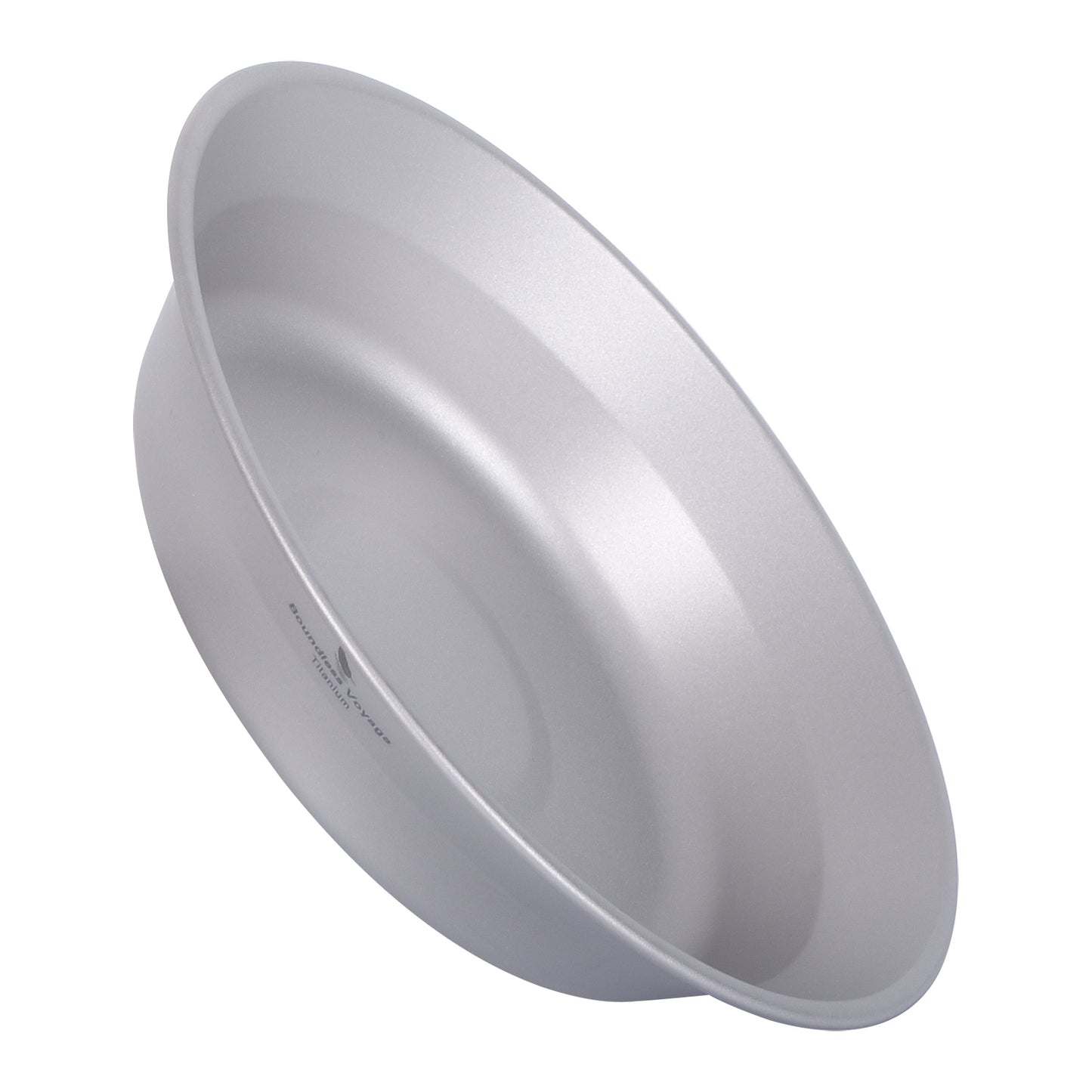 Boundless Voyage Titanium Pan Bowl with Carry Bag – Ultralight Camping Dish Plate for Backpacking, Hiking & Outdoor Dining