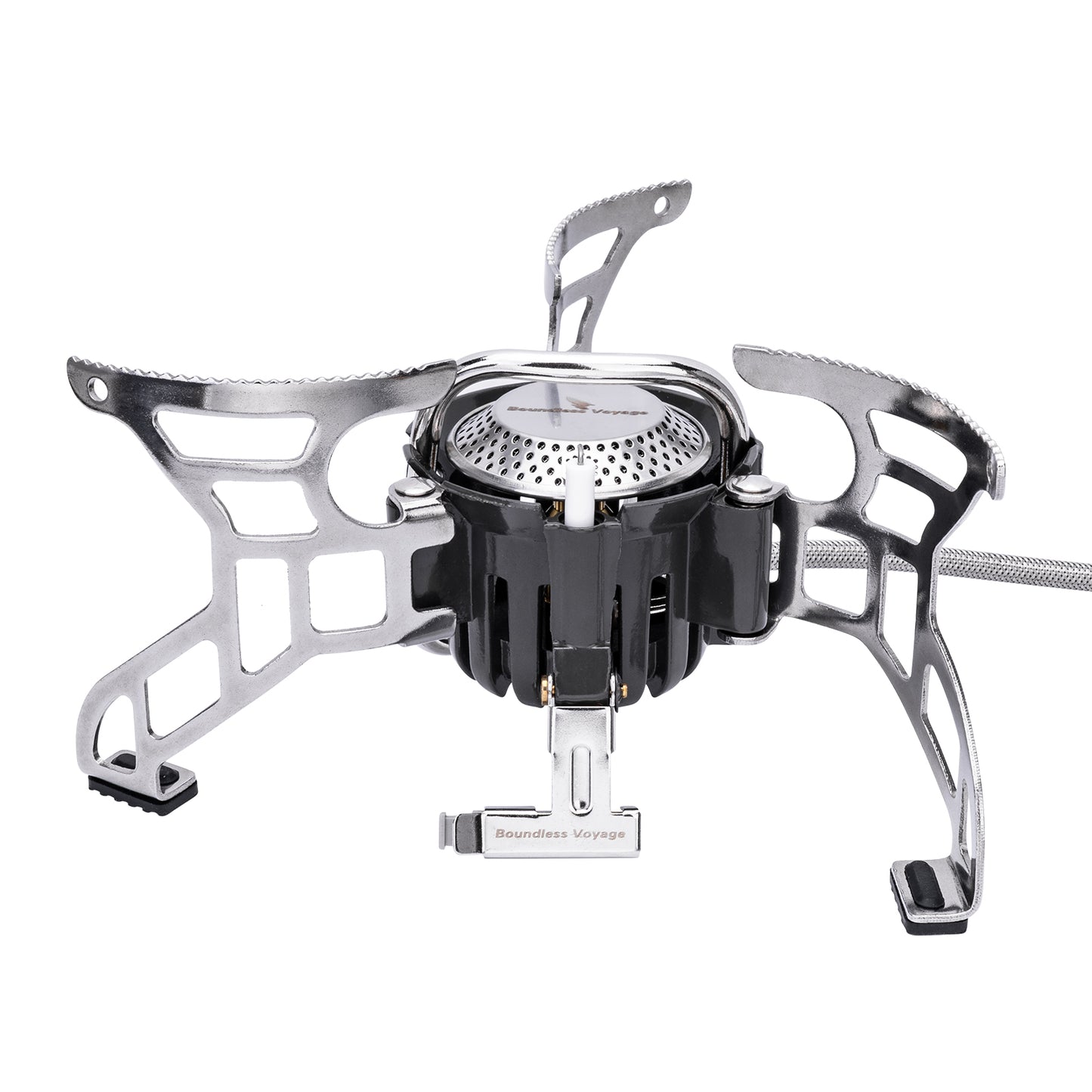Boundless Voyage Portable Camping Stove BVS02 – 3500W High-Power Foldable Gas Stove, Compact & Stable Outdoor Cooking Burner