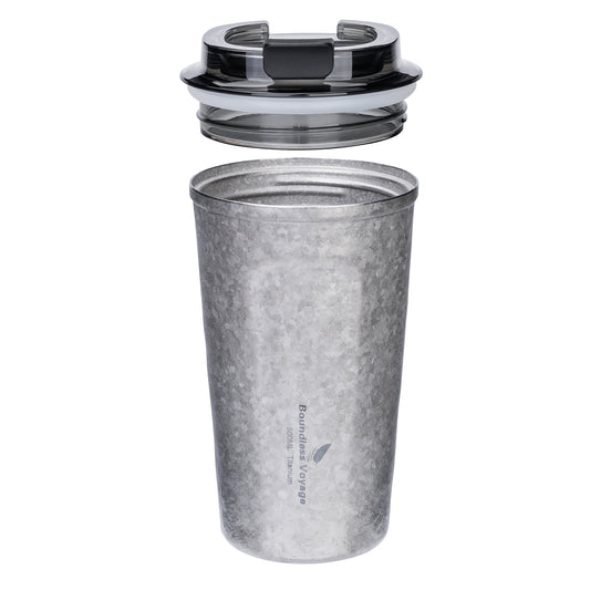 Ti3235A Titanium Thermos Coffe Mug 500ml Caps  3pcs