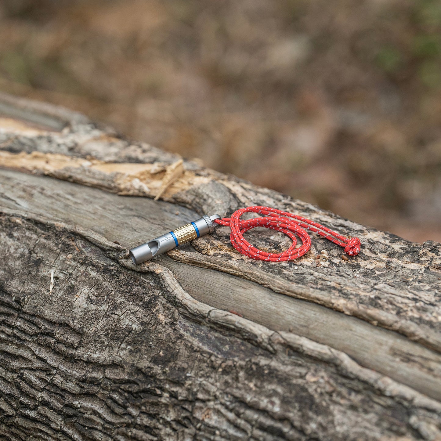 Boundless Voyage Titanium Whistle – Ultralight Emergency Safety Whistle with Lanyard for Camping, Hiking, Sports & Keychain EDC