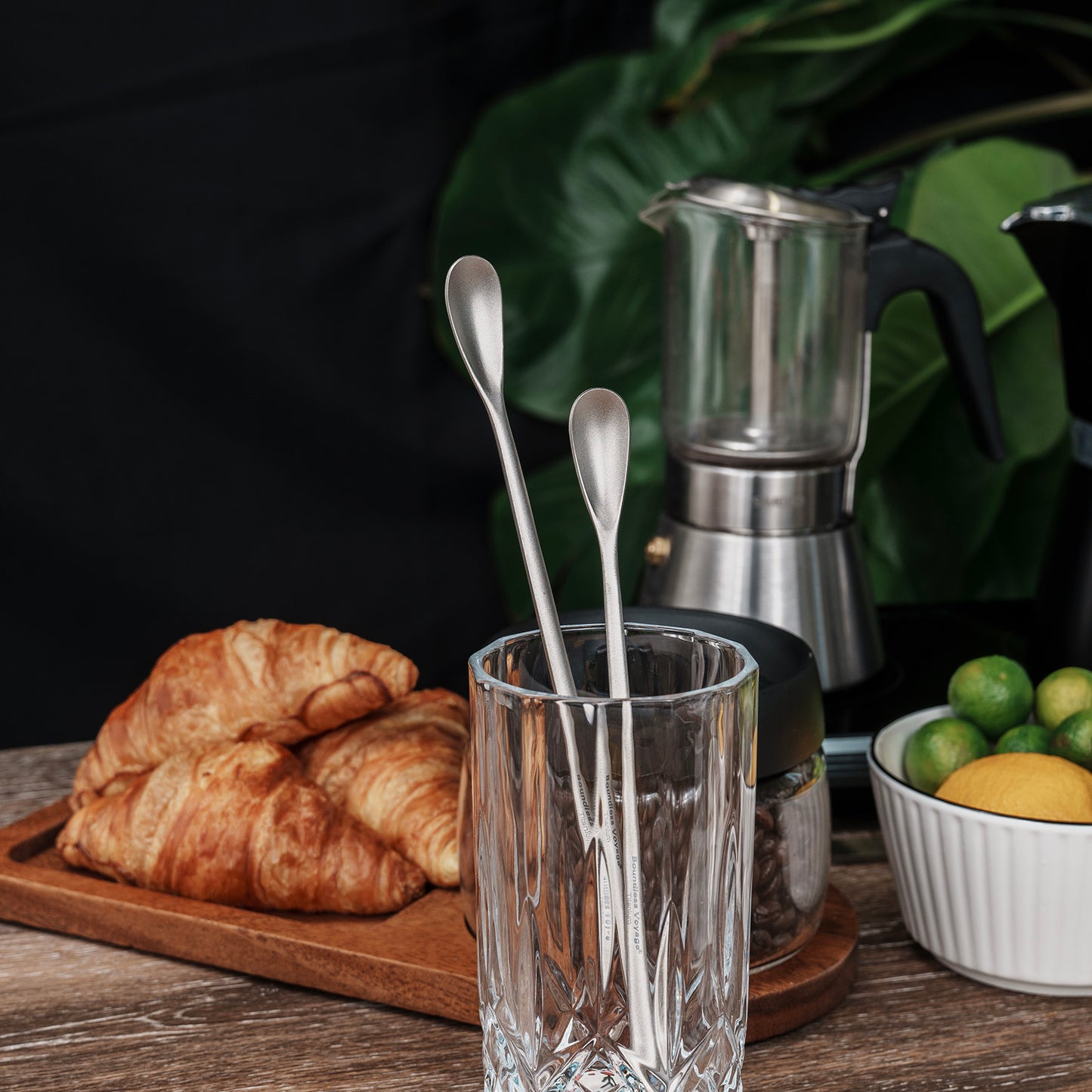 Boundless Voyage Titanium Long Handle Coffee Spoon – Ultralight Camping Spoon for Mug, Coffee, Tea & Travel