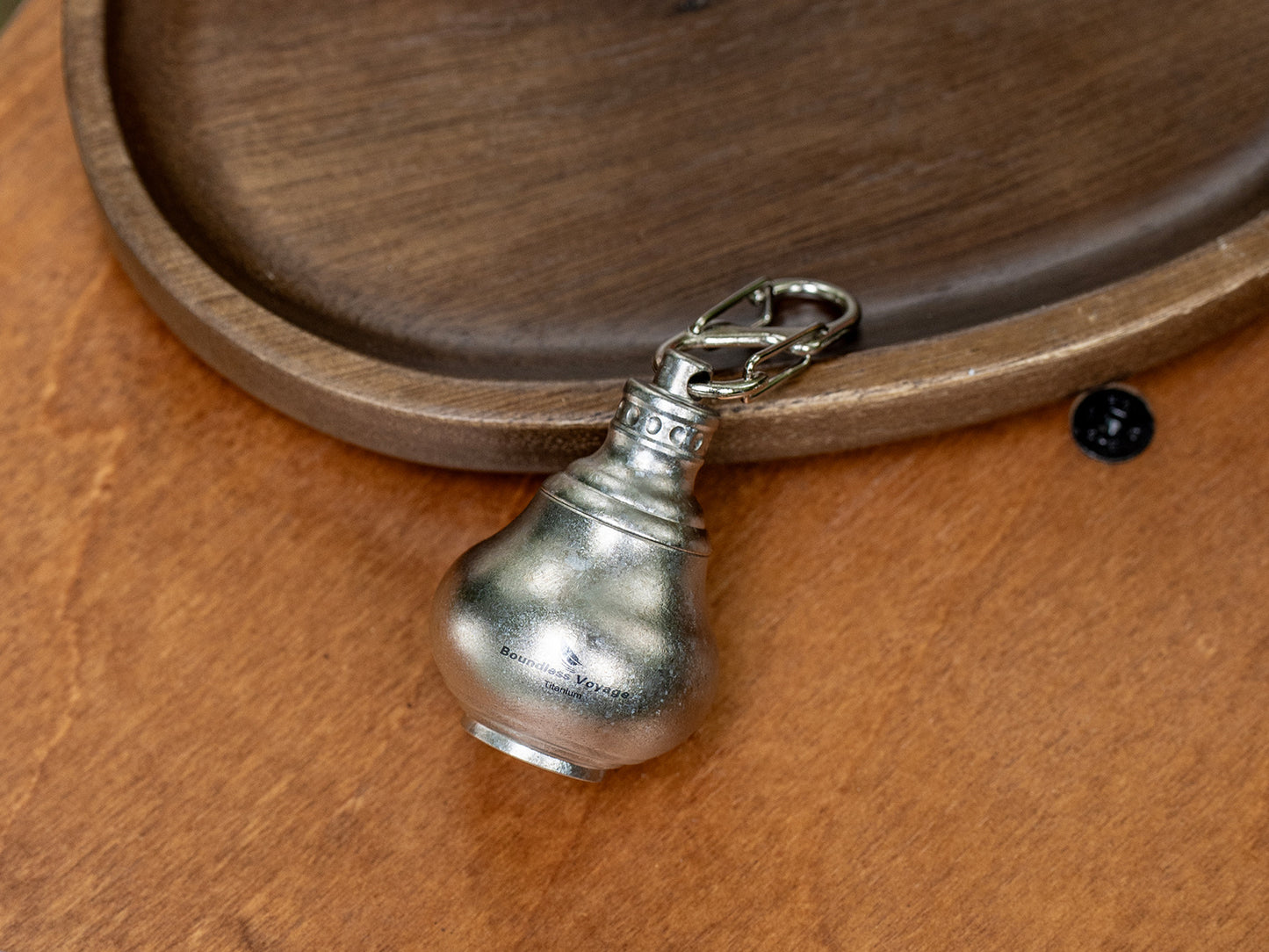 Boundless Voyage Titanium Mini Medicine Bottle – Ultralight Waterproof Pill Jar for Travel, EDC & Outdoor Use