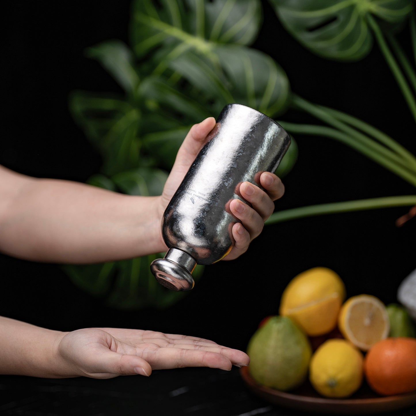 Boundless Voyage 500ml Titanium Hip Flask – Coating-Free Leakproof Liquor Bottle for Camping, Hiking & Travel