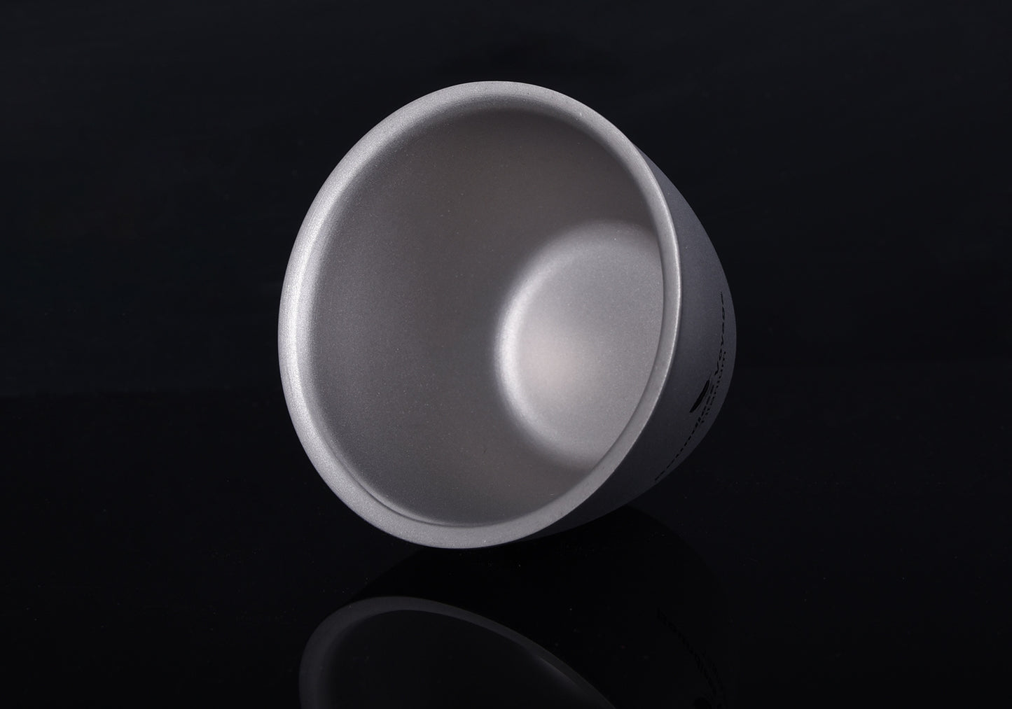 Boundless Voyage 40ml Double-Wall Titanium Sake Cup – Ultralight Insulated Shot Mug, TA1 Titanium Mini Cup for Whiskey, Tea & Outdoor Camping