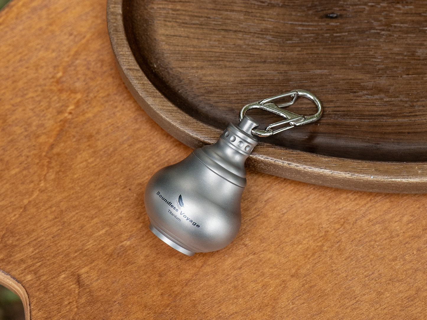 Boundless Voyage Titanium Mini Medicine Bottle – Ultralight Waterproof Pill Jar for Travel, EDC & Outdoor Use