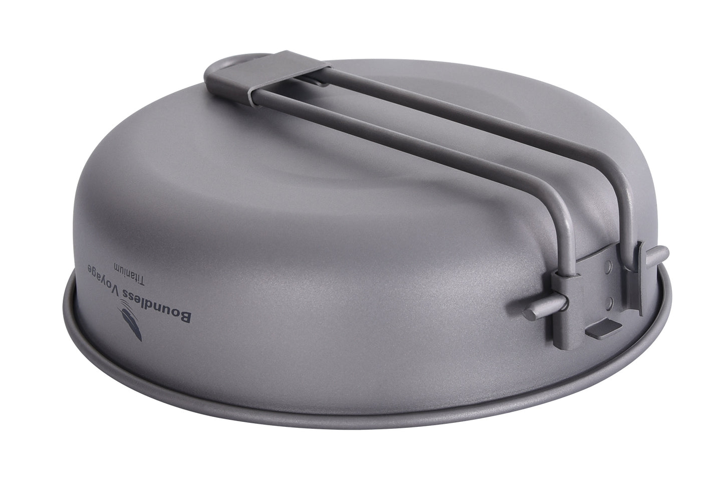Boundless Voyage Titanium Frying Pan 5 inch Lightweight Nonstick Outdoor Camping Cookware