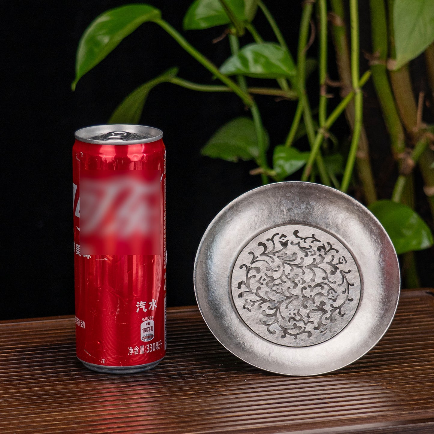 Boundless Voyage Titanium Tea Tray – Detachable Gongfu Tea Drain Tray with Water Storage for Home, Office & Travel
