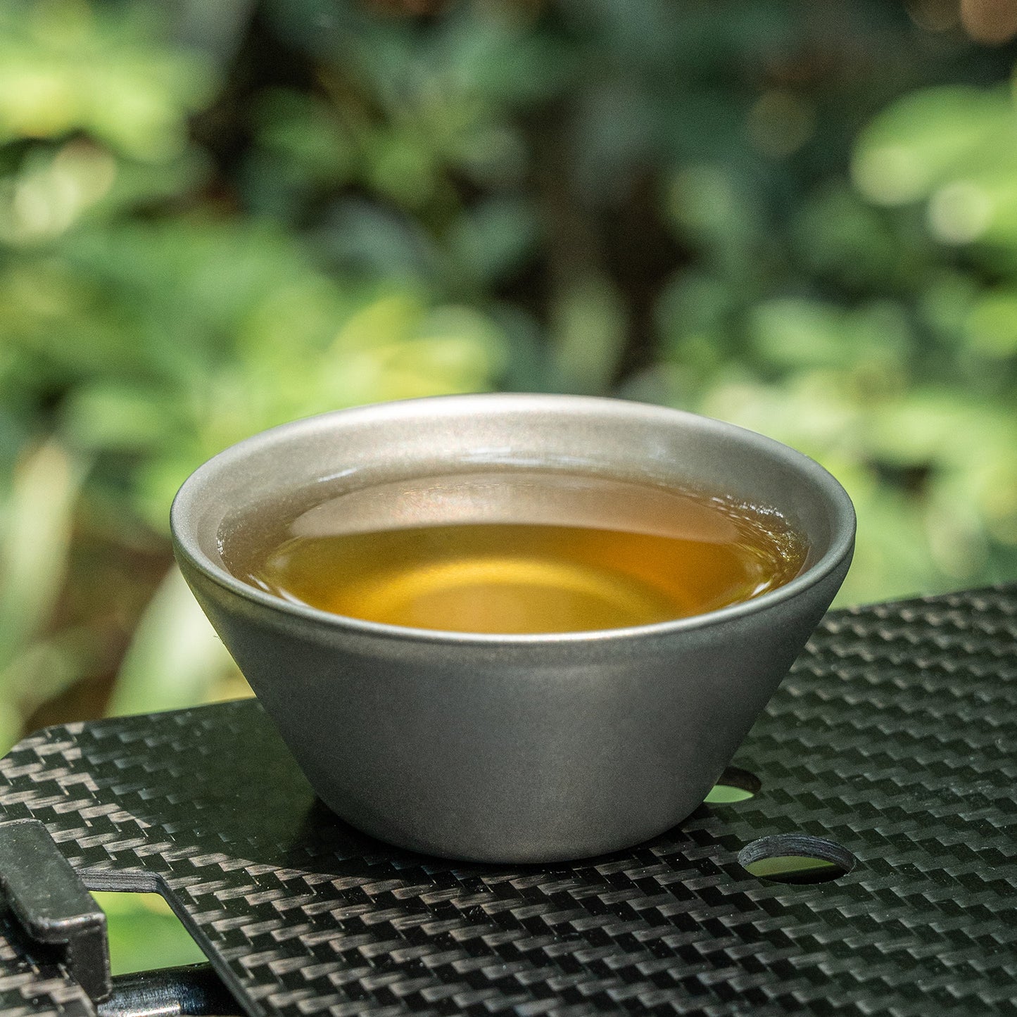 Boundless Voyage Titanium Double-Layer Mini Tea Cup Set – Portable Anti-Scald Camping Mug for Coffee, Liquor, Picnic & Hiking