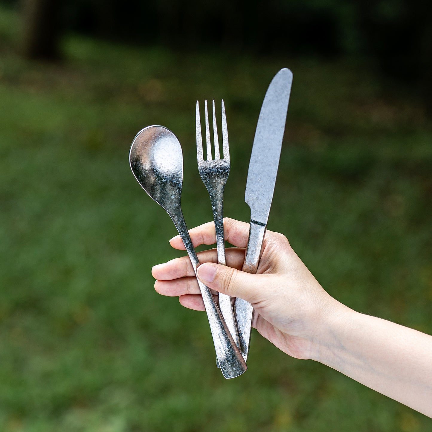 Boundless Voyage Titanium Flatware Set – Portable Outdoor Knife Fork Spoon Kit for Camping, Backpacking & Everyday Use