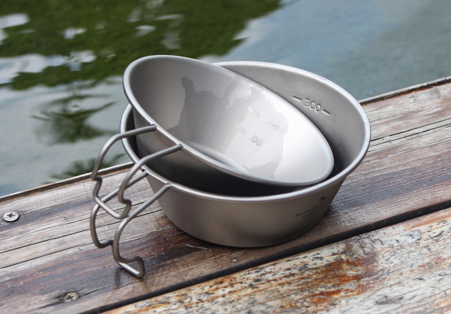 Boundless Voyage Titanium Sierra Cup 450ml – Ultralight Camping Mug Bowl with Handle for Cooking, Coffee & Outdoor Use