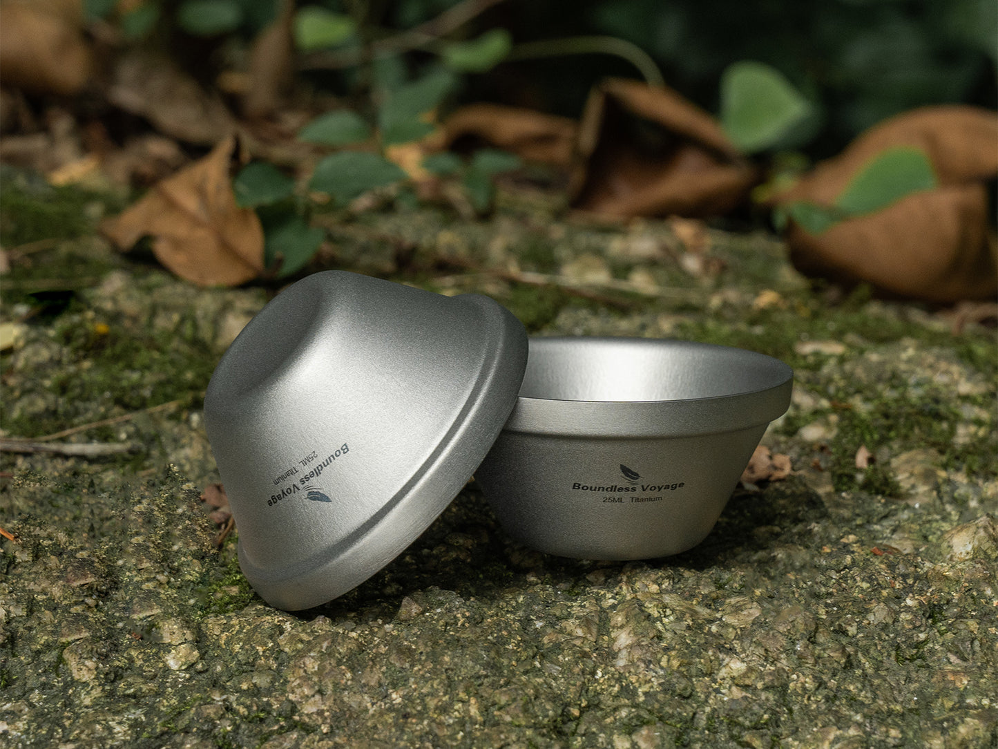 Boundless Voyage 25ml Titanium Double-Walled Tea Cup | 15g Featherlight Mini Tasting Mug | Anti-Scald Insulated Kung Fu Teacup for Camping