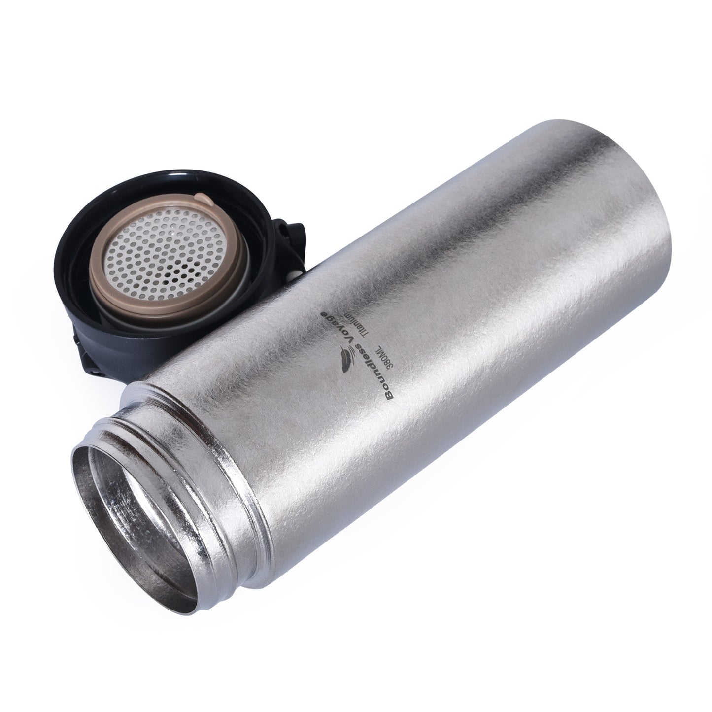 Boundless Voyage Titanium Double-walled Vacuum Thermos Men Women Children Health Titanium Coffee Tea Water Bottle