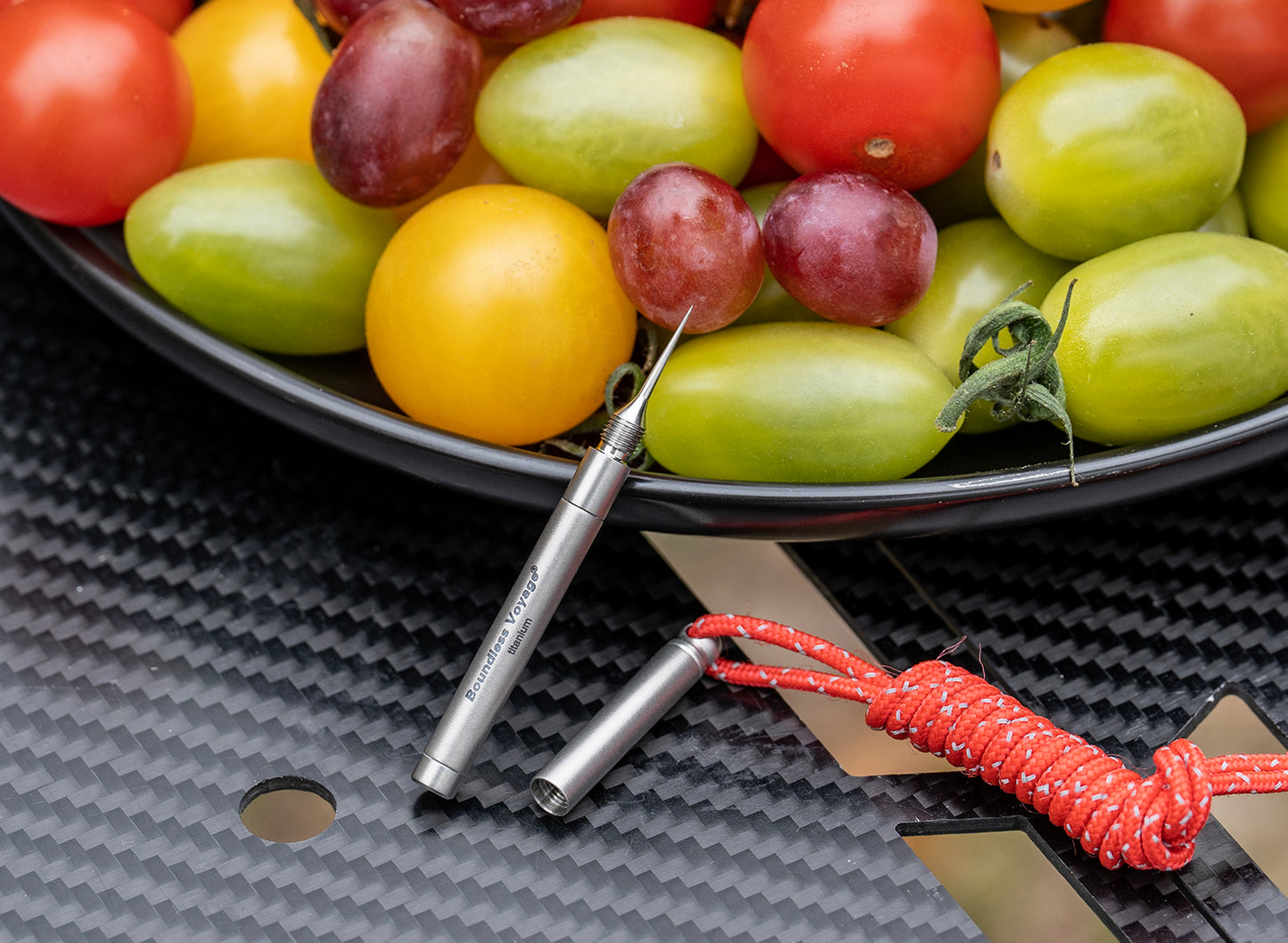 Boundless Voyage Titanium Toothpick Holder – Mini Portable EDC Toothpick Case & Multi-Use Tool for Travel & Outdoor