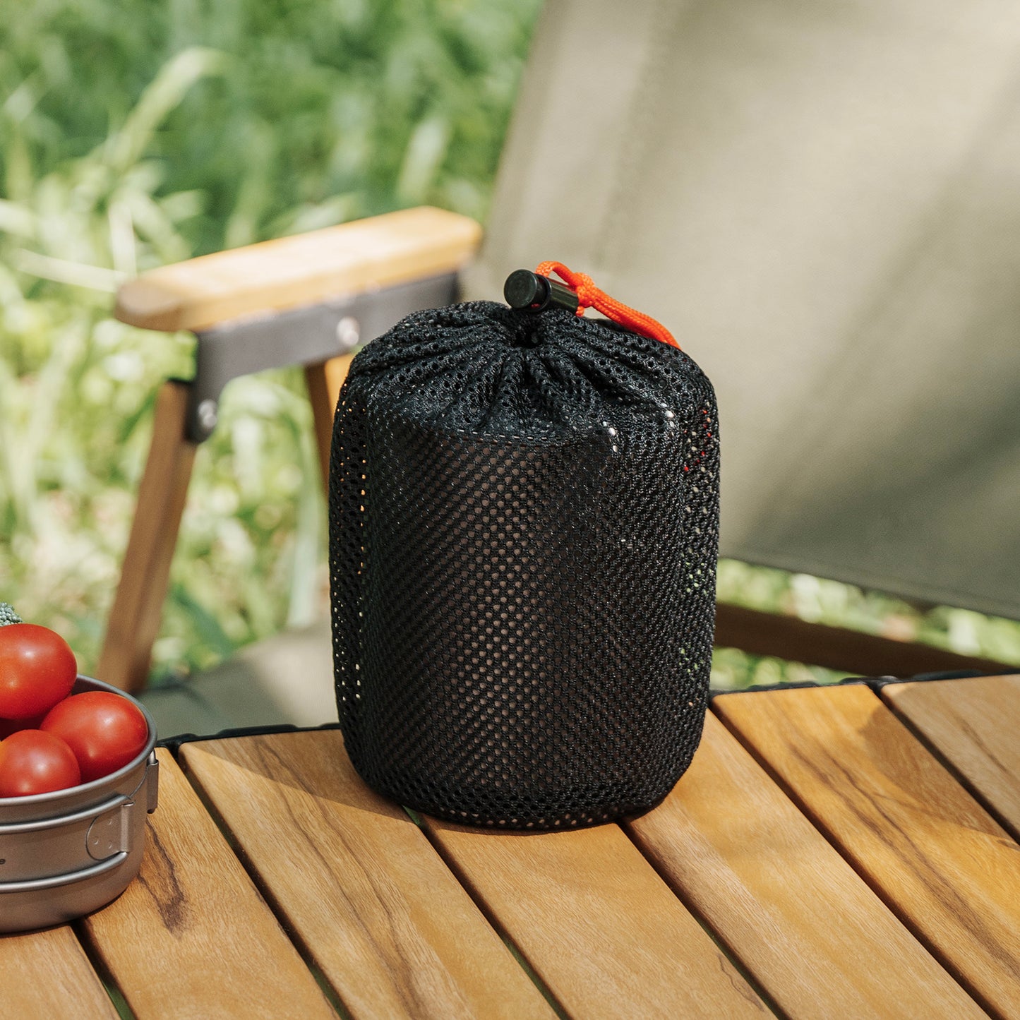 Boundless Voyage TA1 Titanium Outdoor Pot with Lid – Ultralight Folding Handle Camping, Hiking & Picnic Cookware