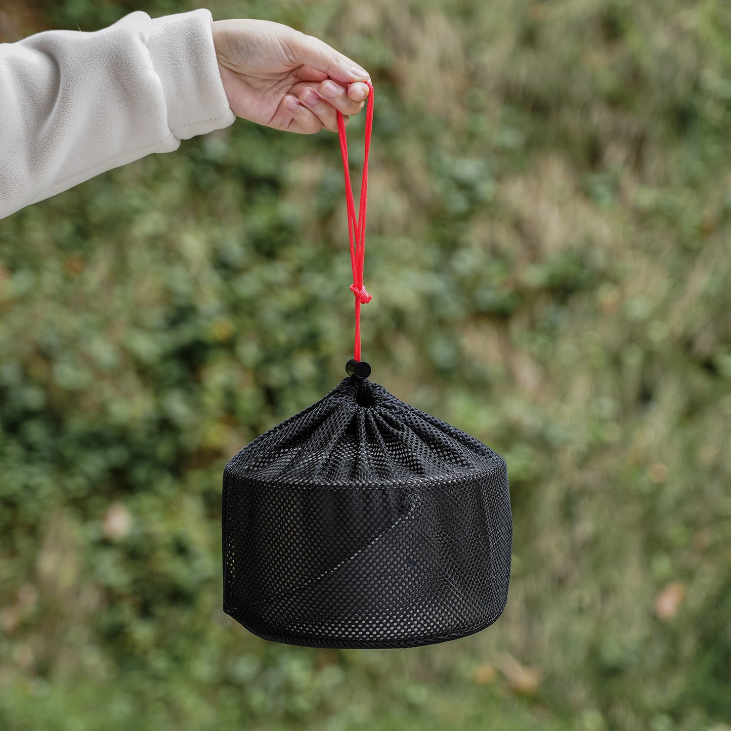 Boundless Voyage 1950ml TA1 Titanium Hanging Pot – Ultralight Campfire Cooking Pot for Camping, Backpacking & Outdoor Bushcraft