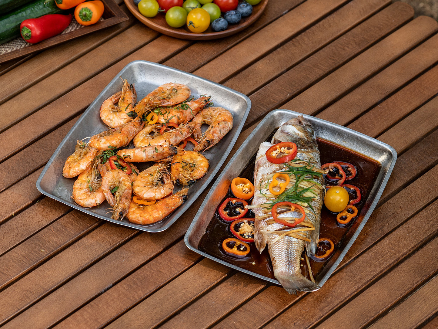 Boundless Voyage 27.7cm Titanium Square Plate | 186g Ultralight Camping Dinner Tray | Heat-Resistant & Dishwasher Safe Outdoor Tableware