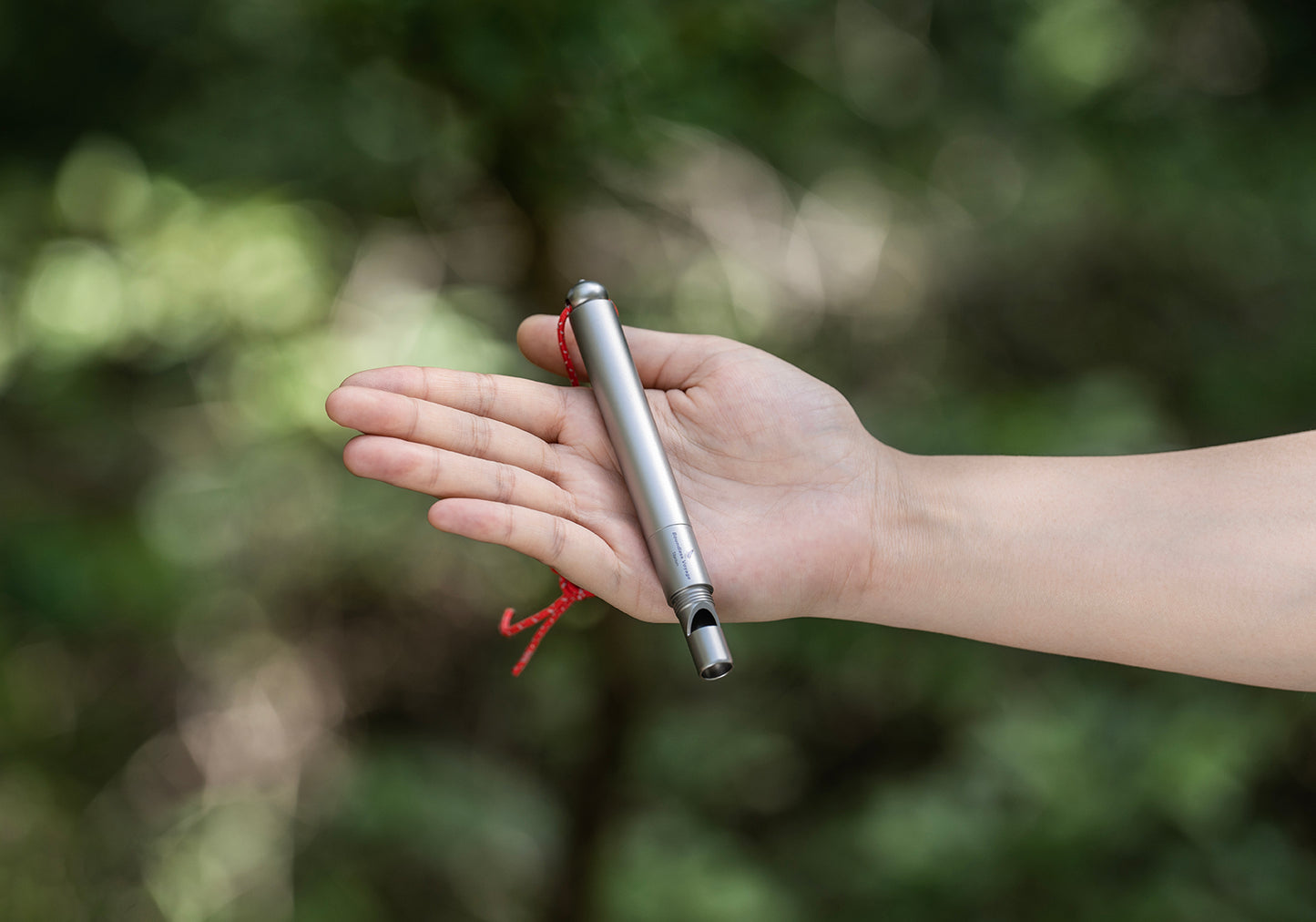 Boundless Voyage Titanium Survival Whistle 120dB – 4-in-1 EDC Emergency Tool with Knife, Saw & Awl for Camping, Hiking & Outdoor