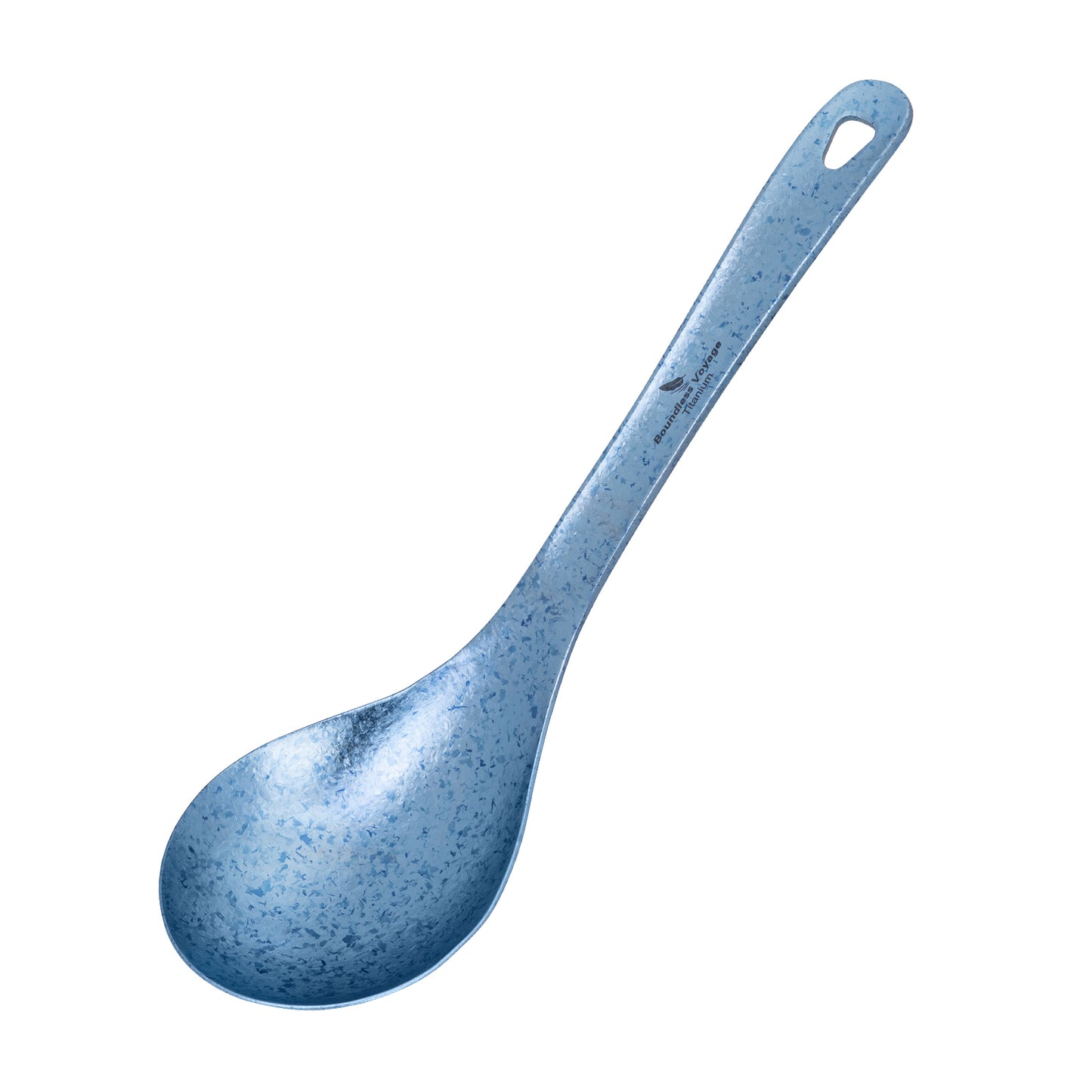 Boundless Voyage Titanium Serving Spoon 21.5cm – Large Ultralight Cooking Spoon for Camping, Outdoor Kitchen & Food Serving