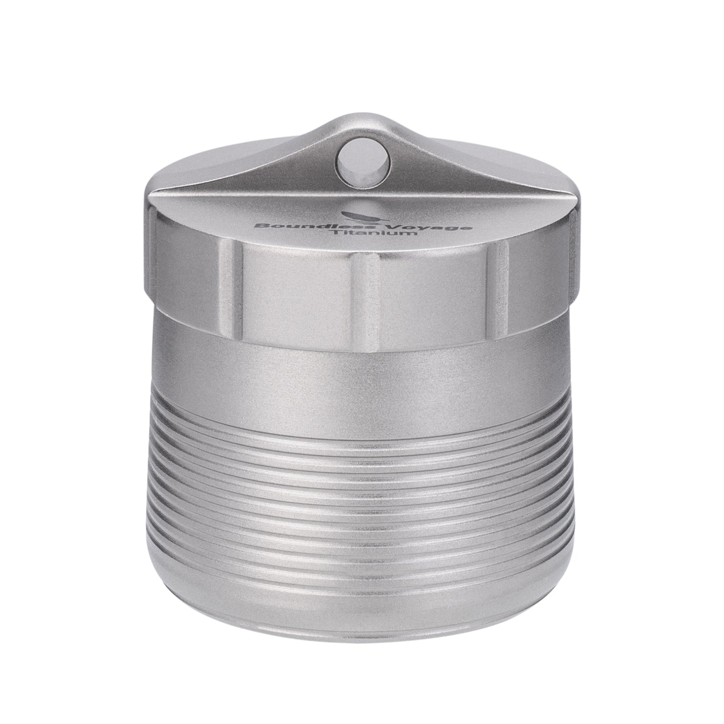 Boundless Voyage Titanium Pill Container – Waterproof Airtight Pill Box with Lanyard for Travel, EDC & Daily Use