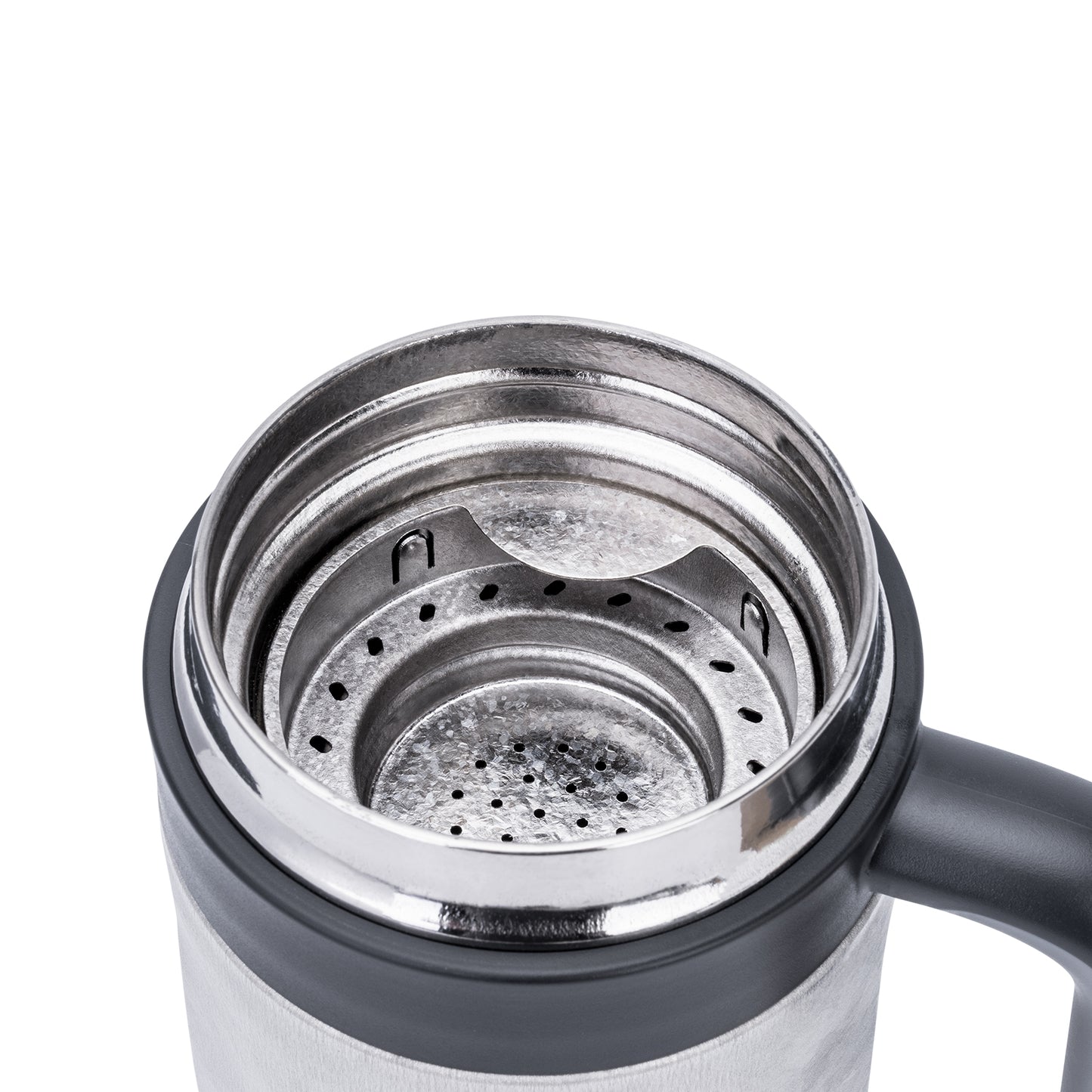 Boundless Voyage Titanium 700ml Double-Walled Insulated Cup with Lid & Filter | Portable Travel Coffee Mug for Hot & Cold Drinks